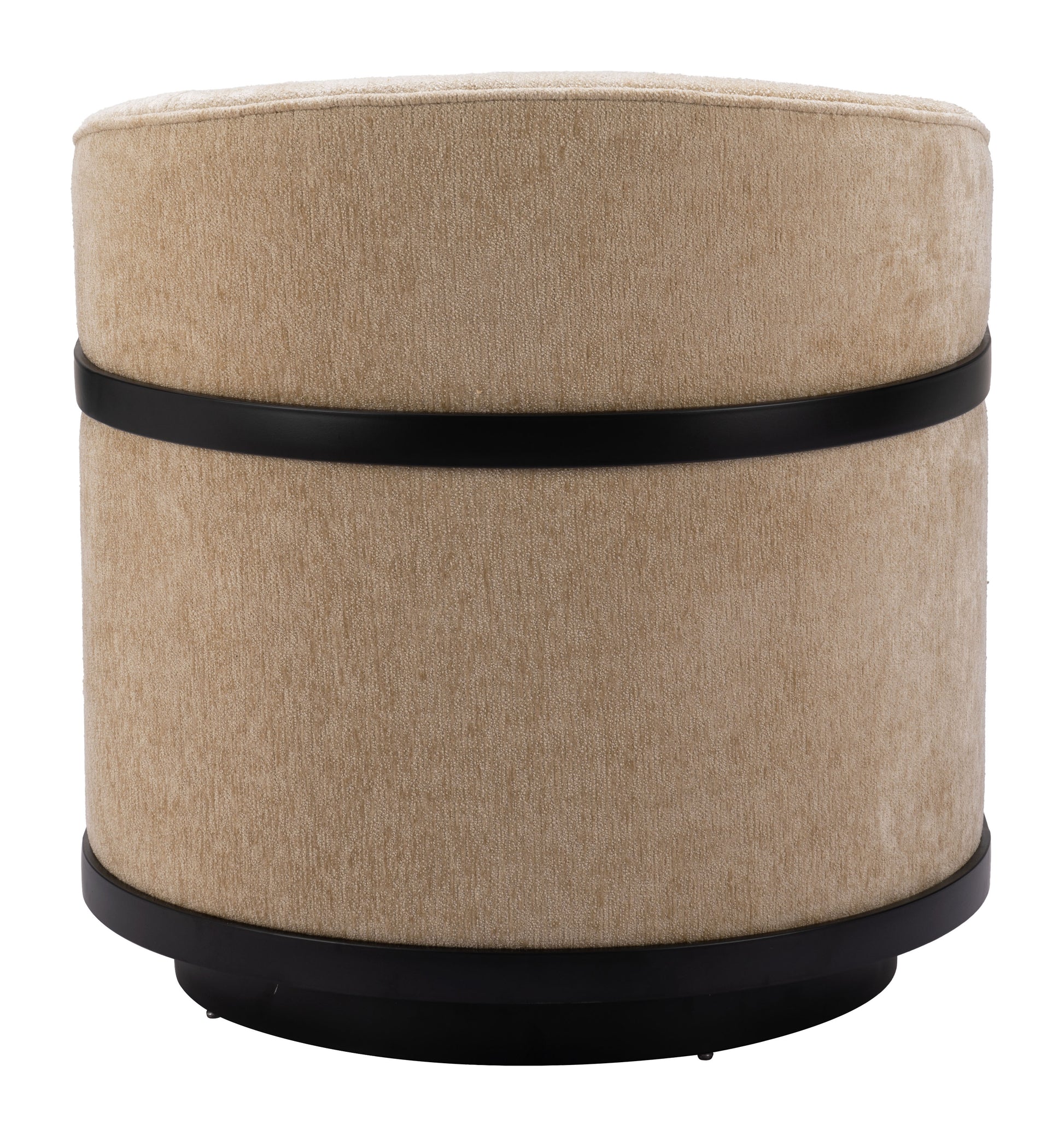 Hanko Swivel Chair Golden Beige - Disselt Designs