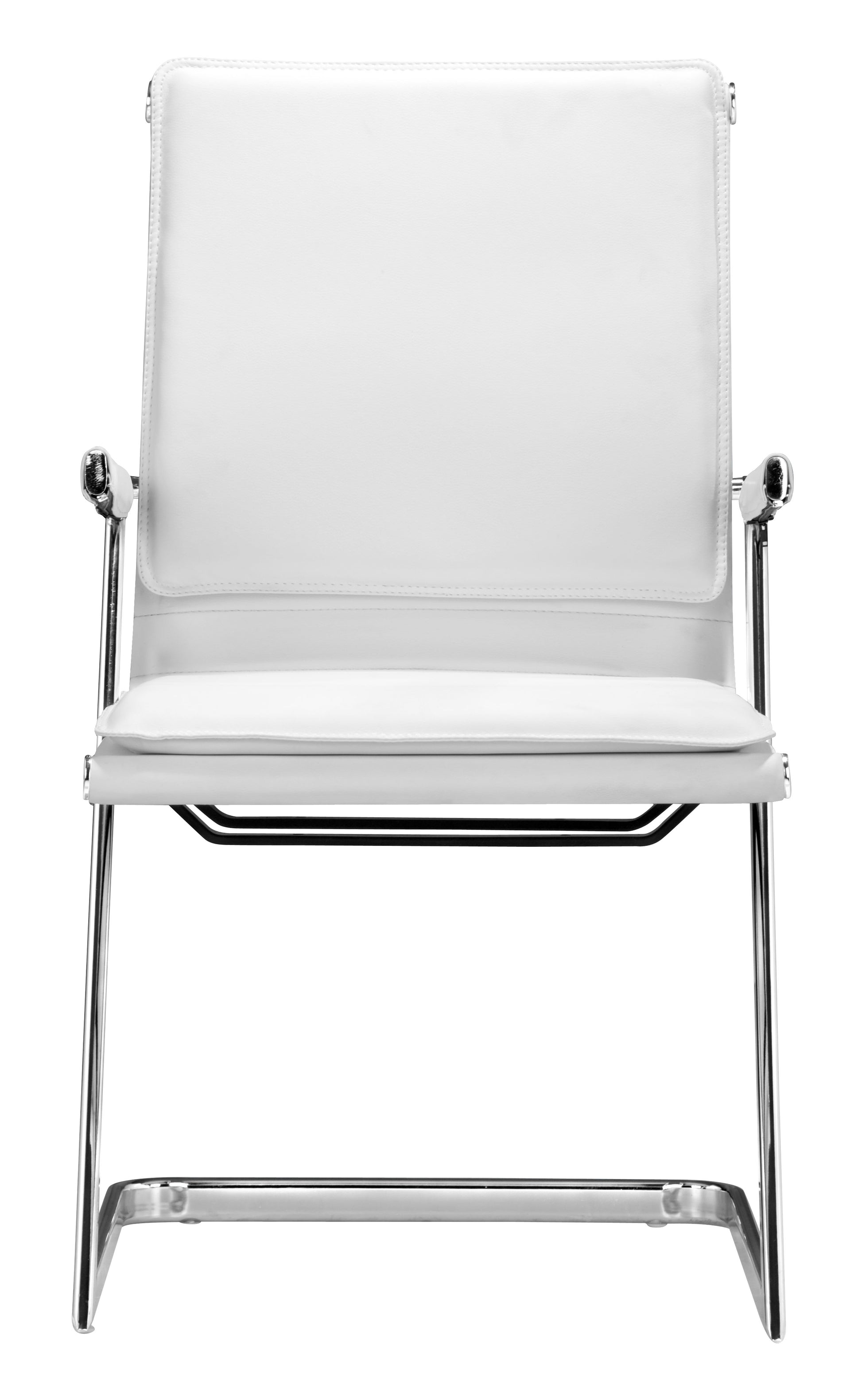 Lider Plus Conference Chair (Set of 2) White - Disselt Designs