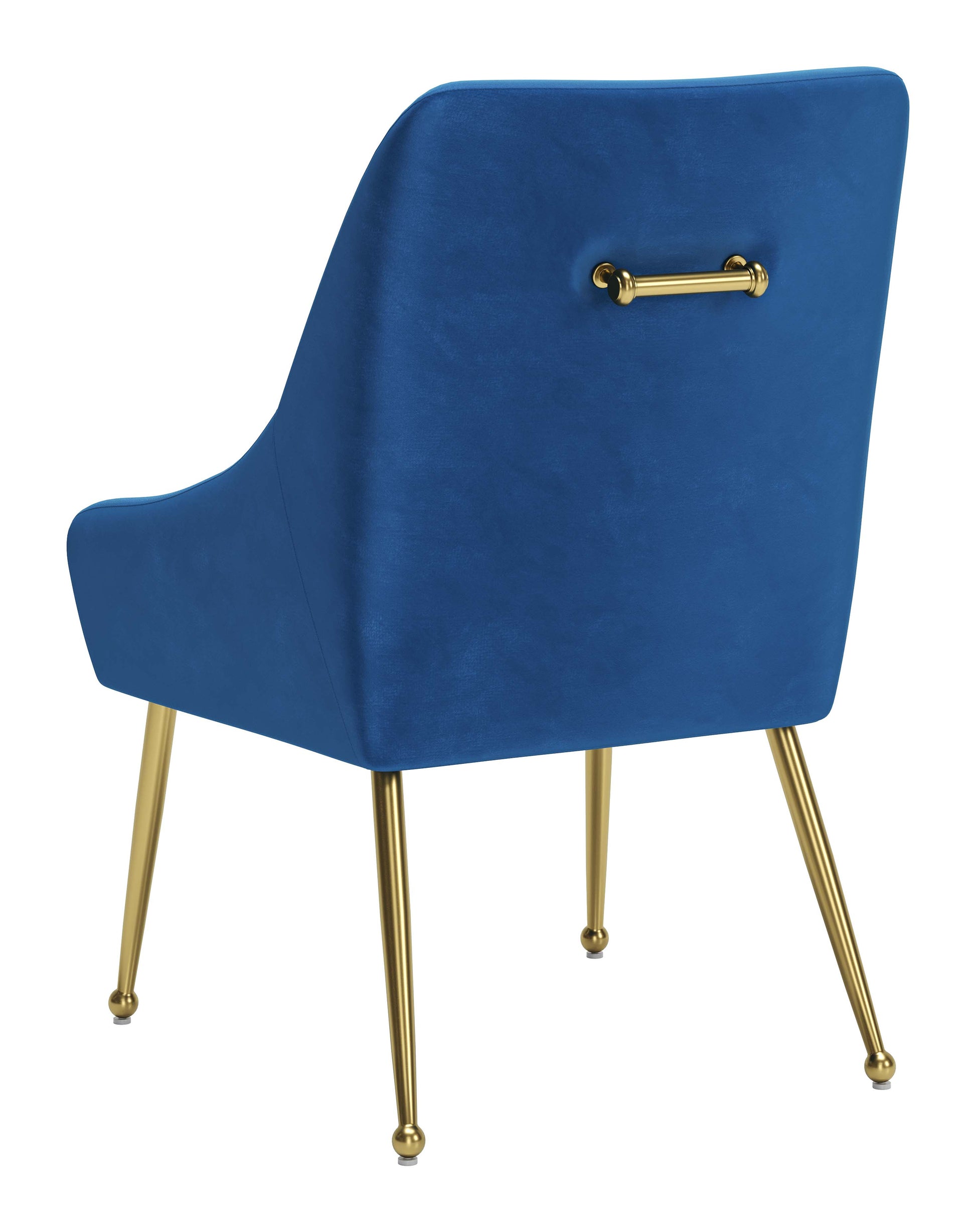 Maxine Dining Chair Navy Blue & Gold - Disselt Designs