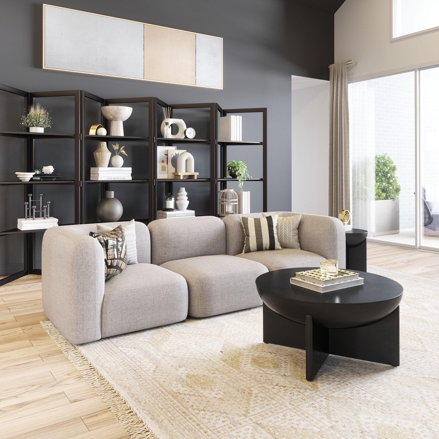 Biak Middle Chair Gray - Disselt Designs