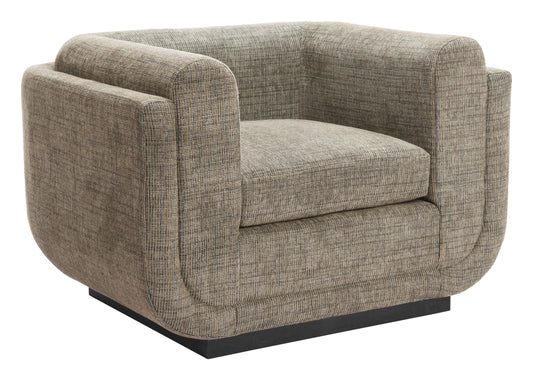Sereneu Accent Chair Green Tweed - Disselt Designs