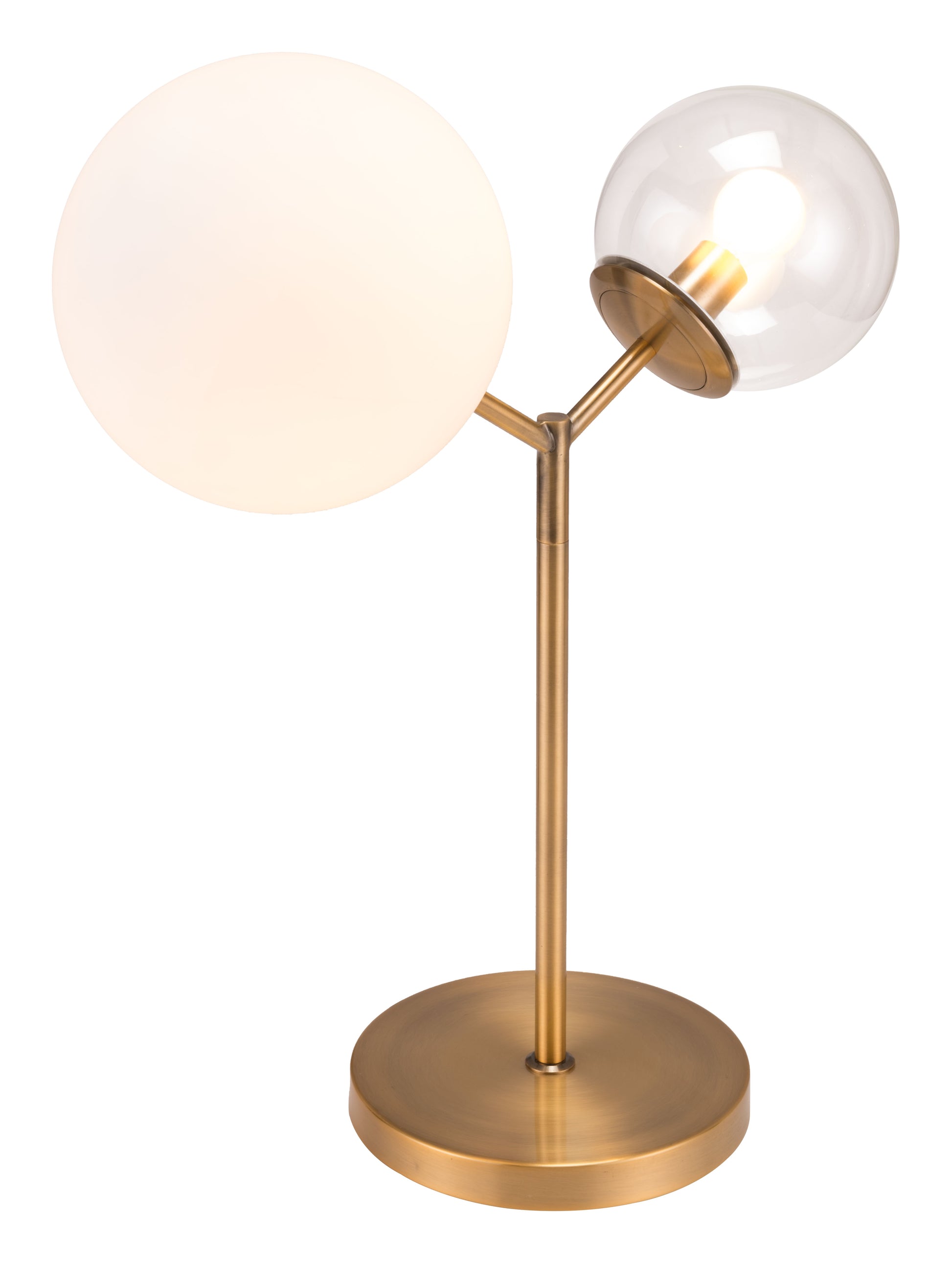 Constance Table Lamp Brass - Disselt Designs