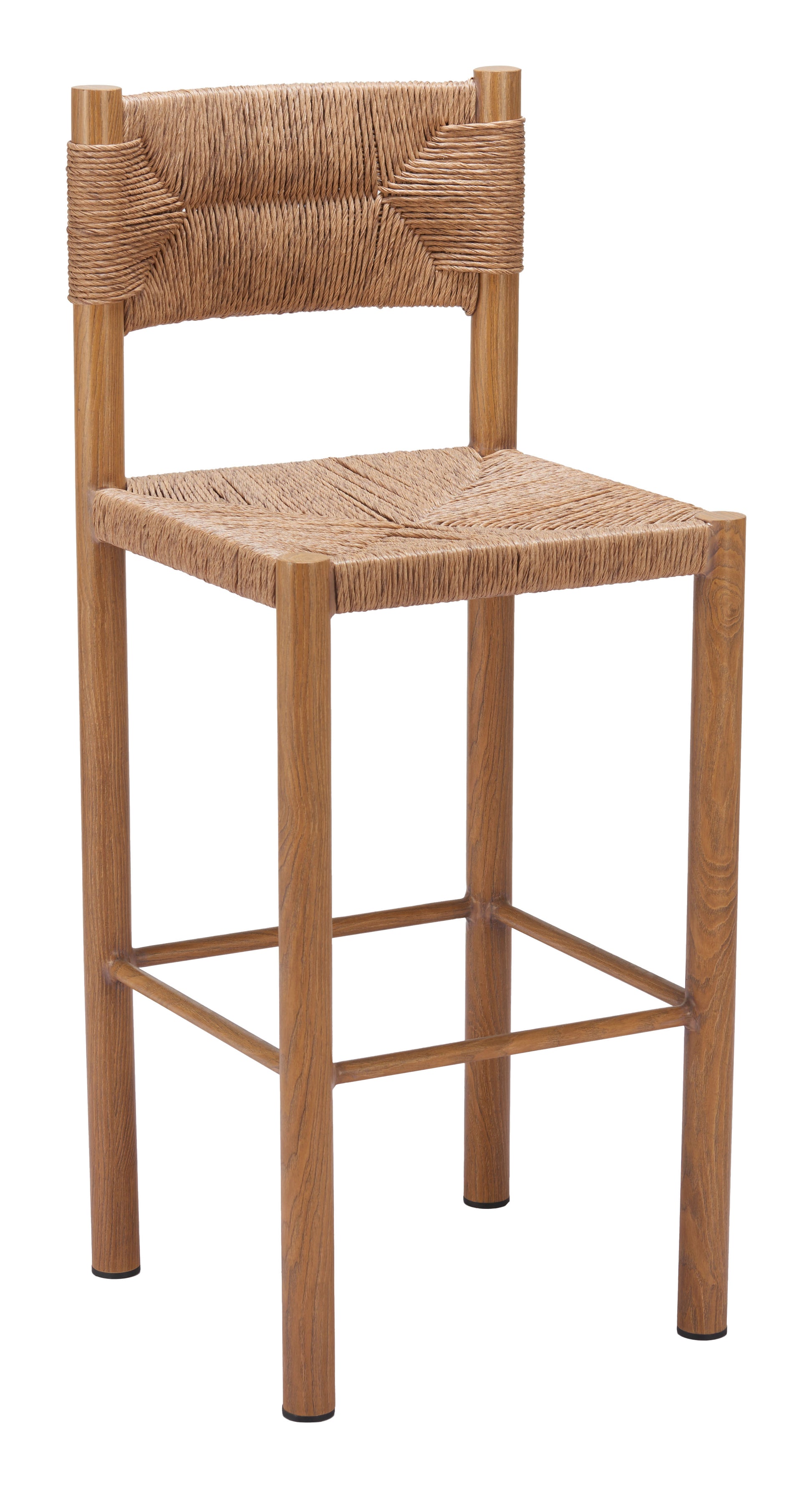 Iska Barstool (Set of 2) Natural - Disselt Designs
