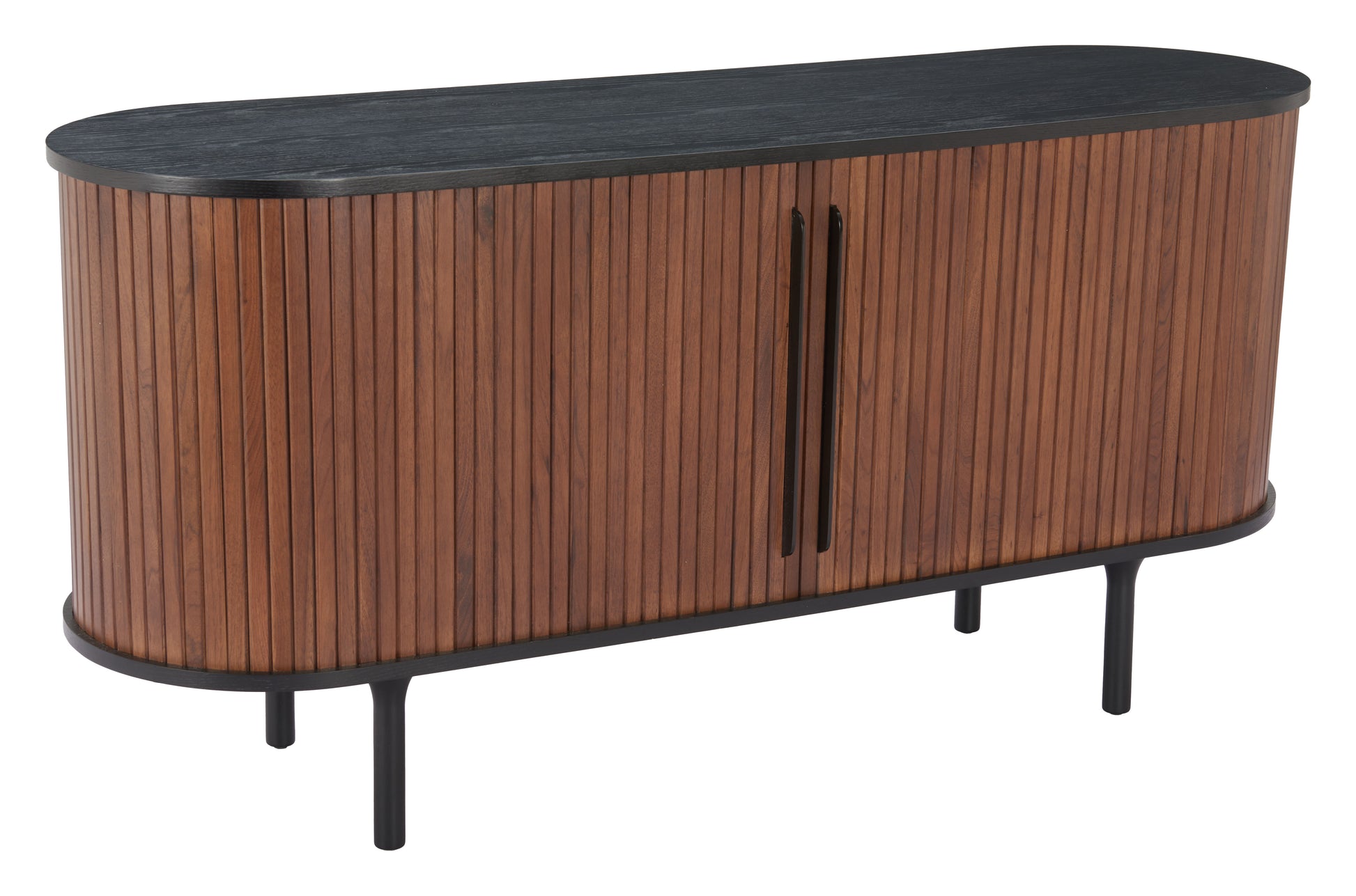 Koriana Sideboard Black & Walnut - Disselt Designs