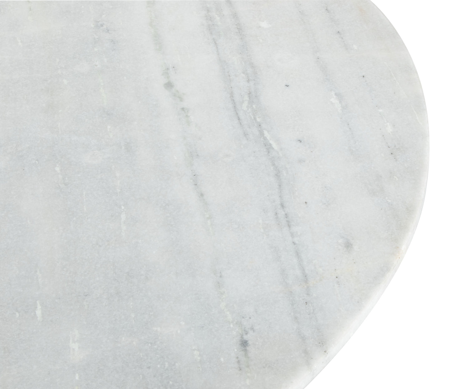 Fullerton Dining Table White & Gold - Disselt Designs