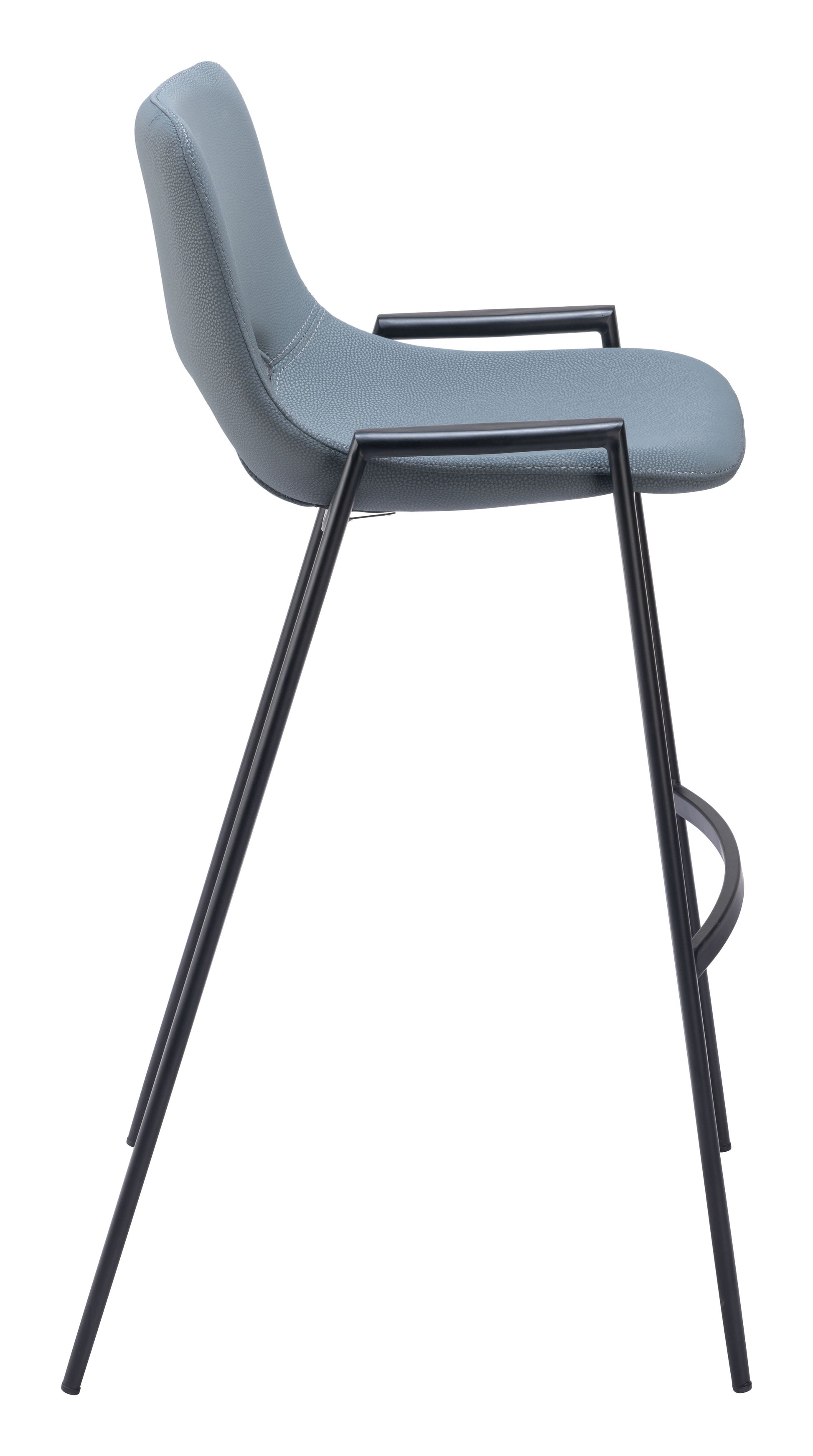 Desi Barstool (Set of 2) Azure Gray - Disselt Designs