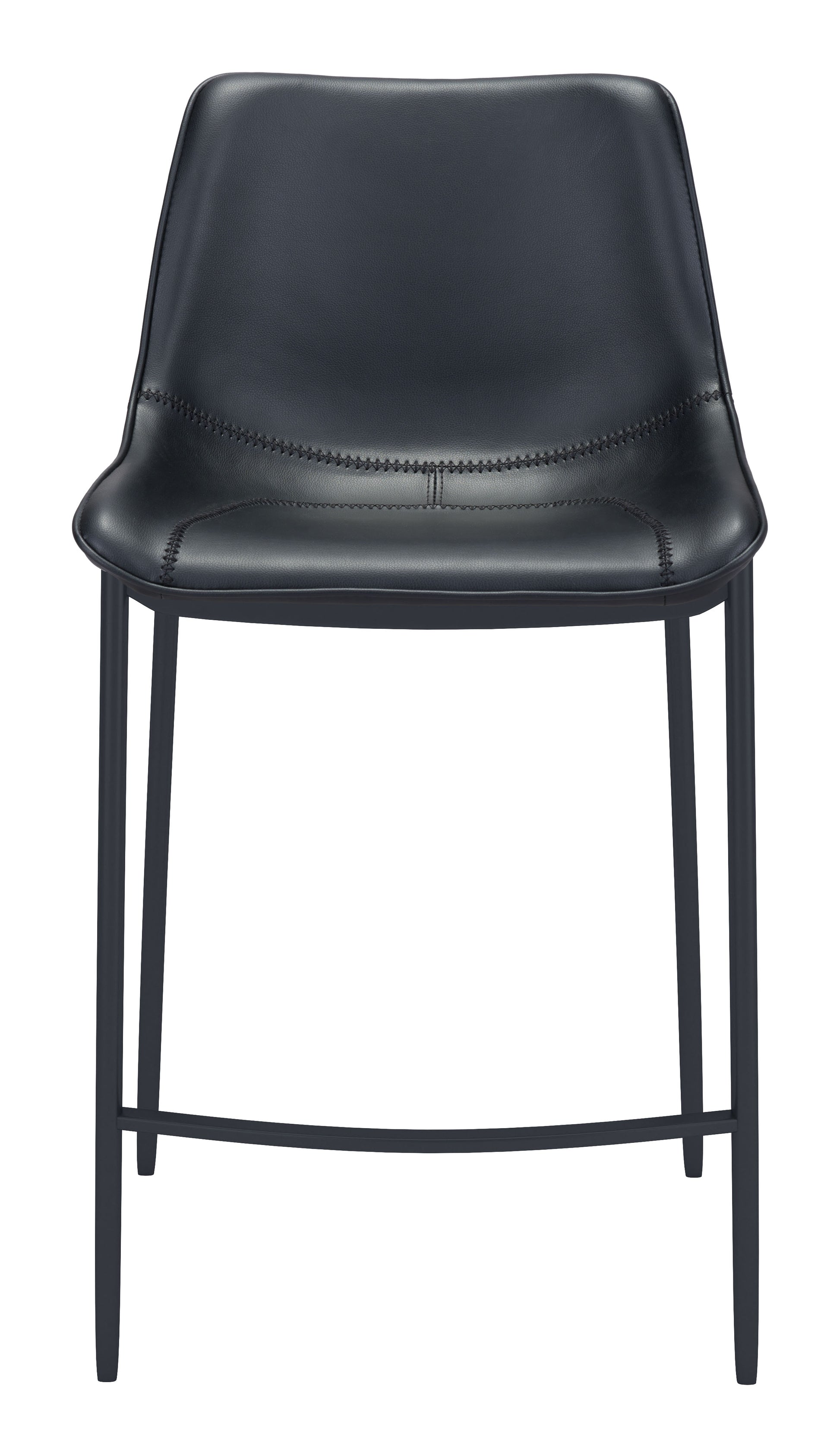 Magnus Barstool (Set of 2) Black - Disselt Designs
