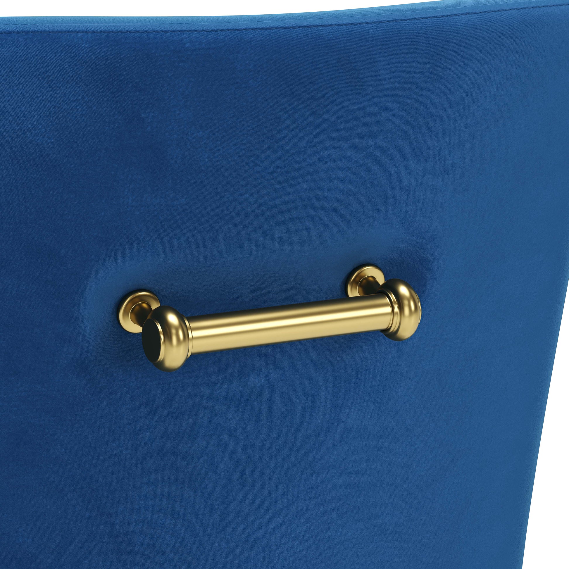 Maxine Dining Chair Navy Blue & Gold - Disselt Designs