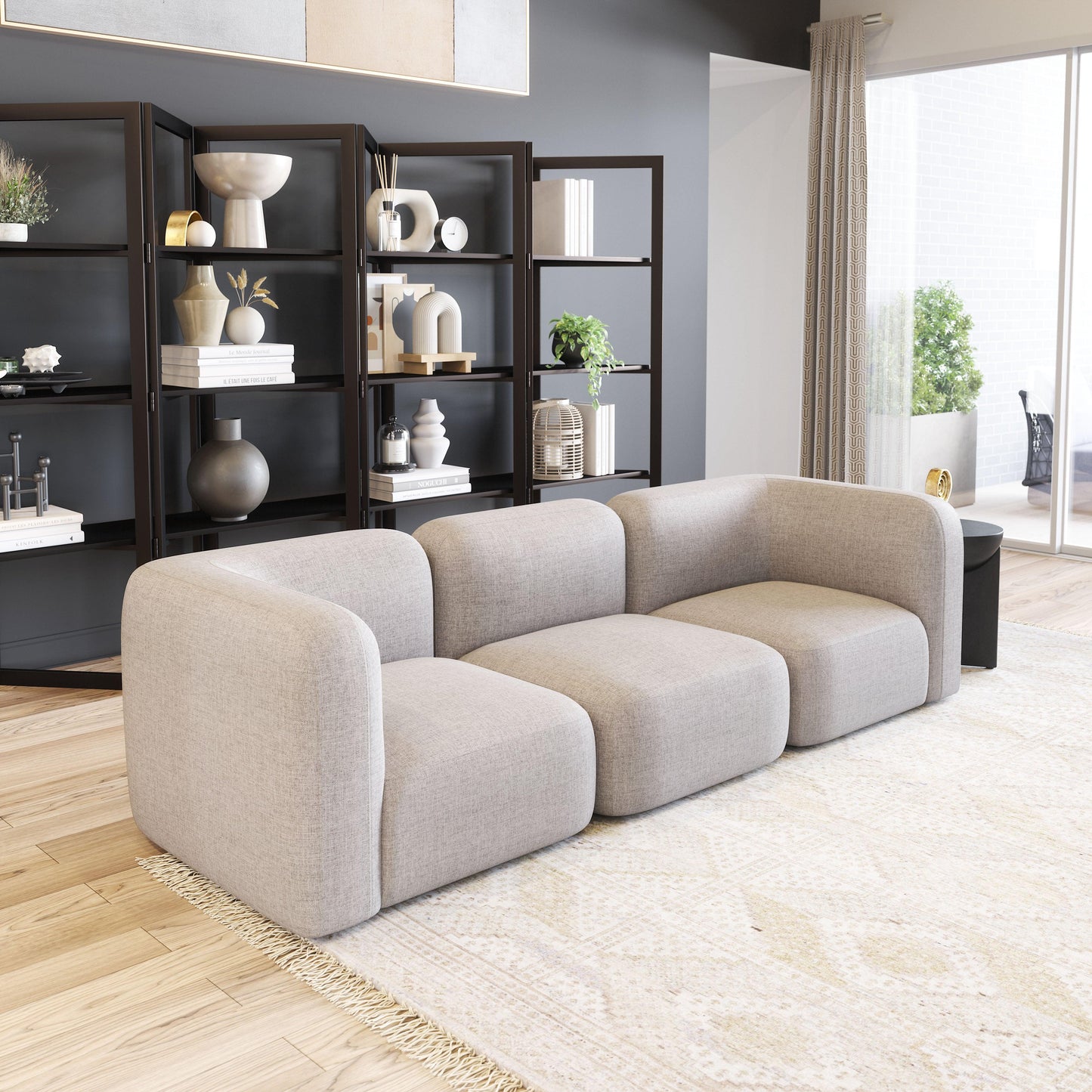 Biak Middle Chair Gray - Disselt Designs