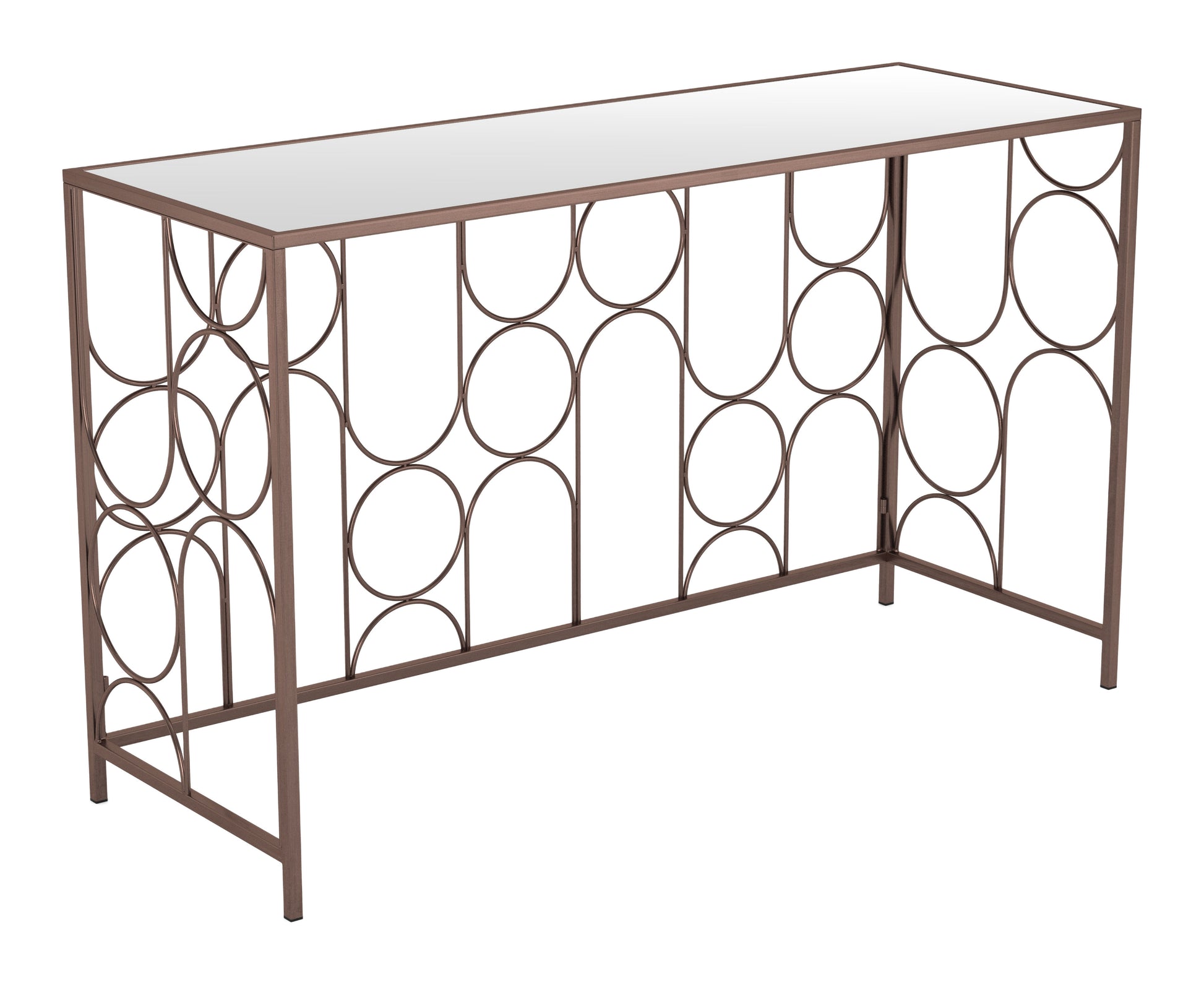 Convale Console Table Bronze - Disselt Designs