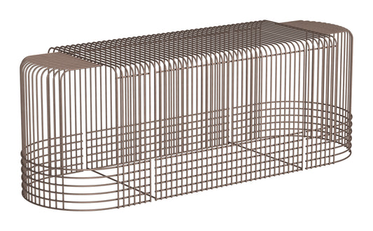 Pitch Coffee Table Set (3-Piece) Bronze - Disselt Designs