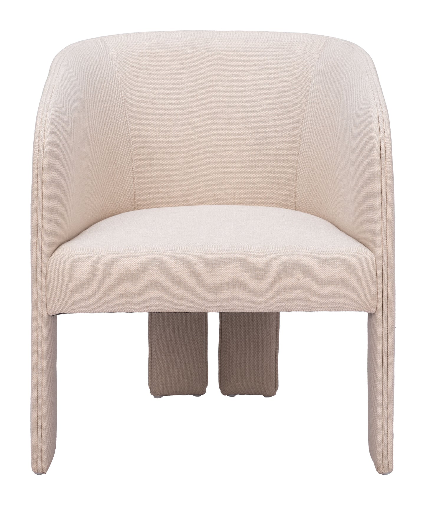 Hull Accent Chair Beige - Disselt Designs