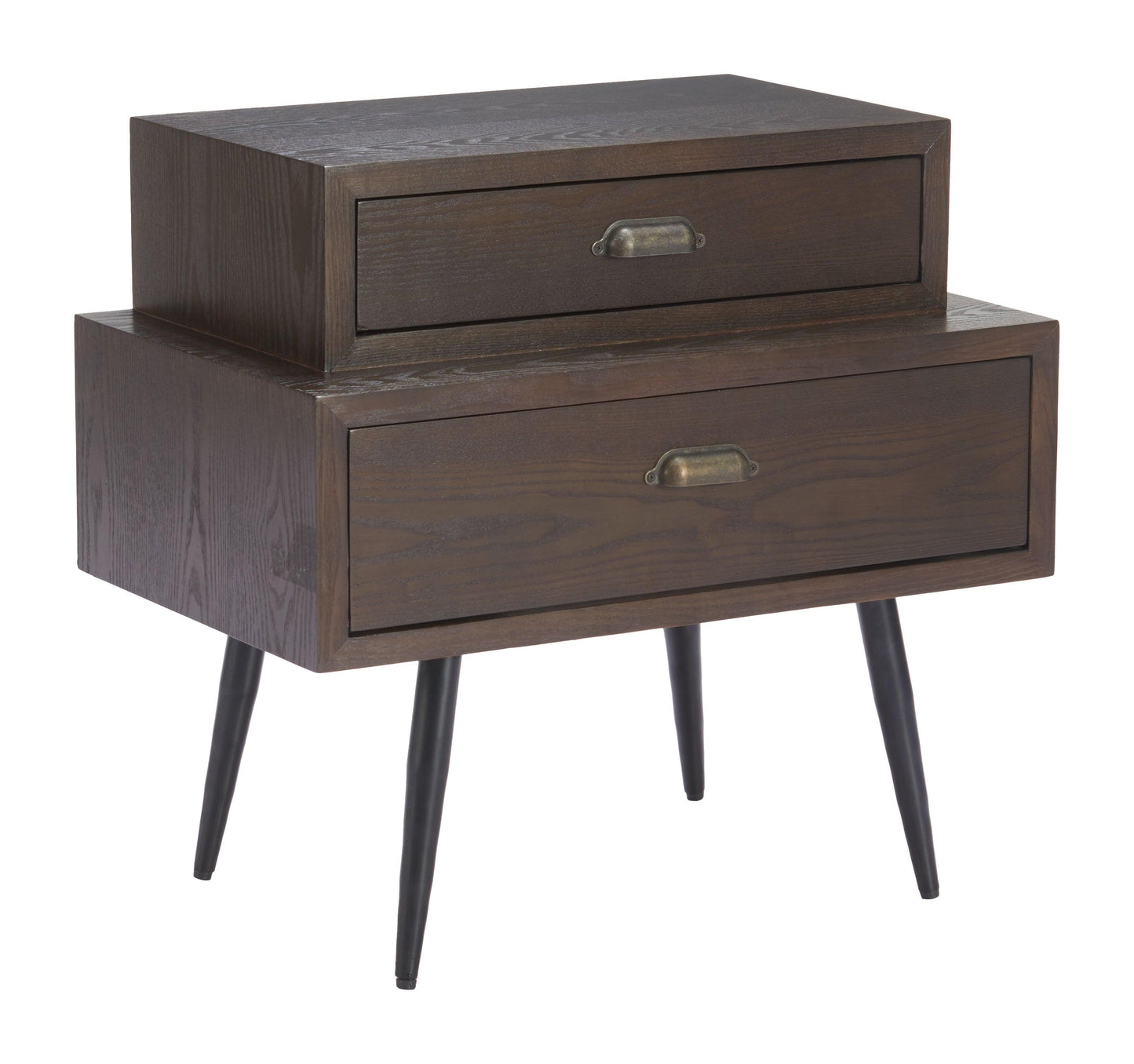 Mechy Side Table Brown - Disselt Designs