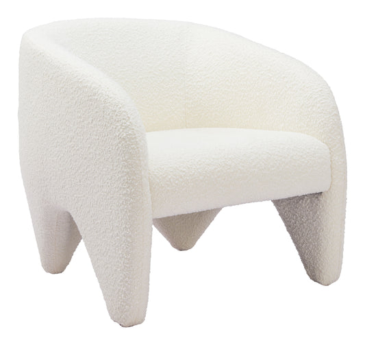Lopta Accent Chair White - Disselt Designs