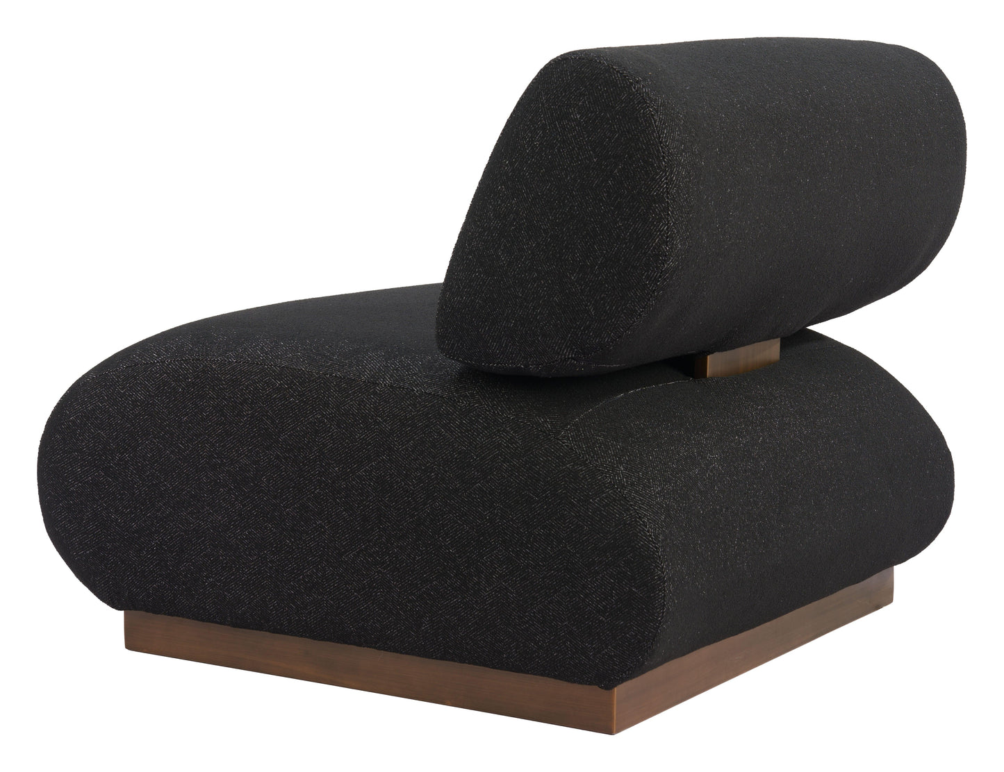 Barsa Accent Chair Black - Disselt Designs