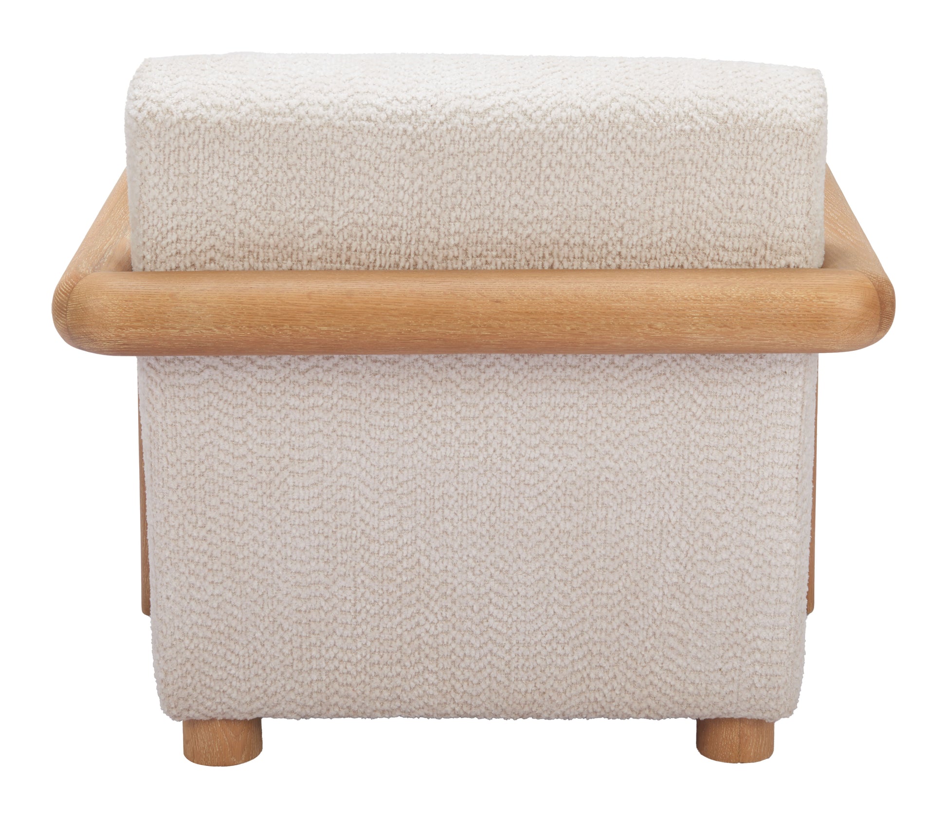 Subliem Accent Chair Cotton White - Disselt Designs