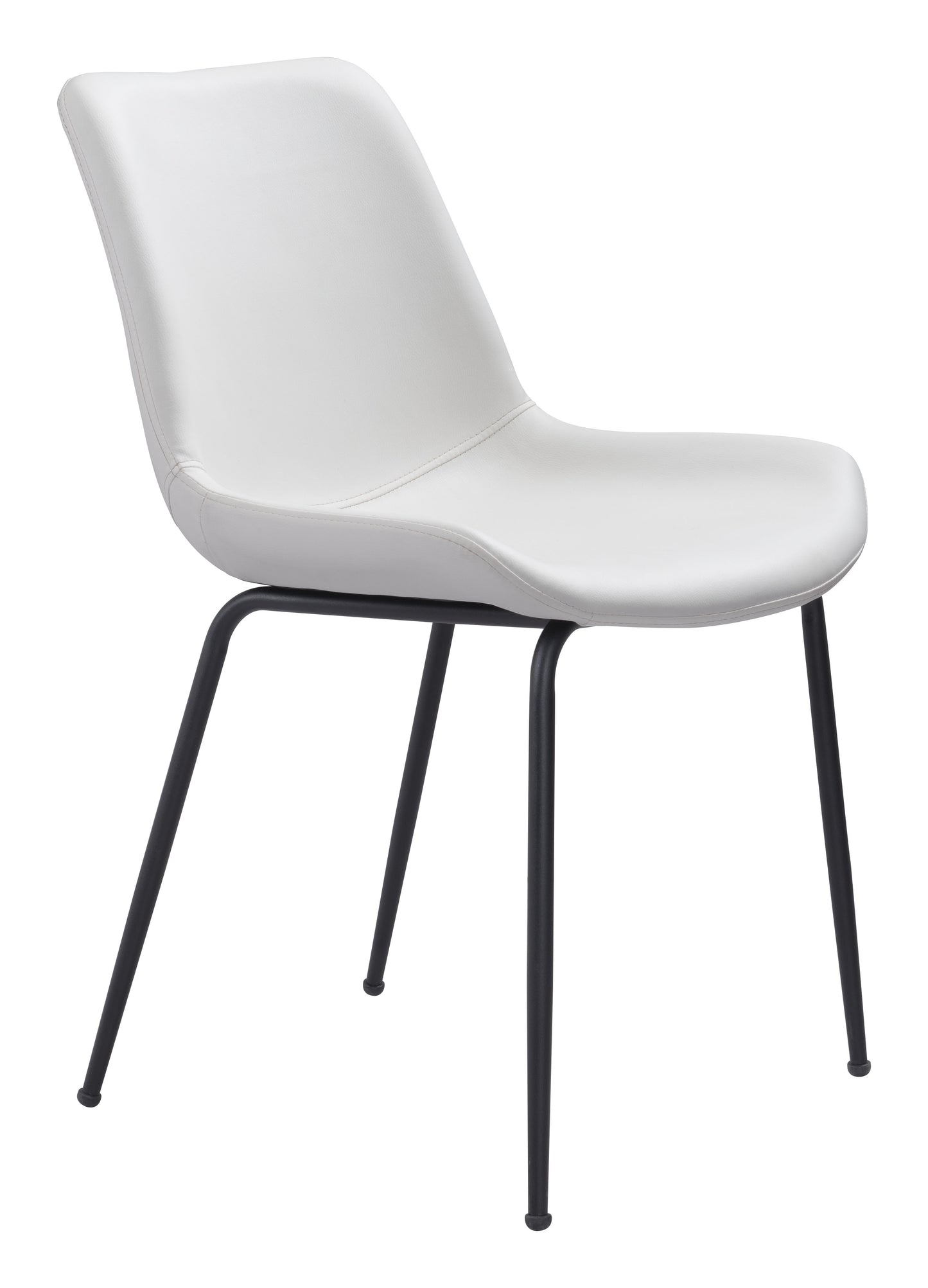 Byron Dining Chair (Set of 2) White - Disselt Designs