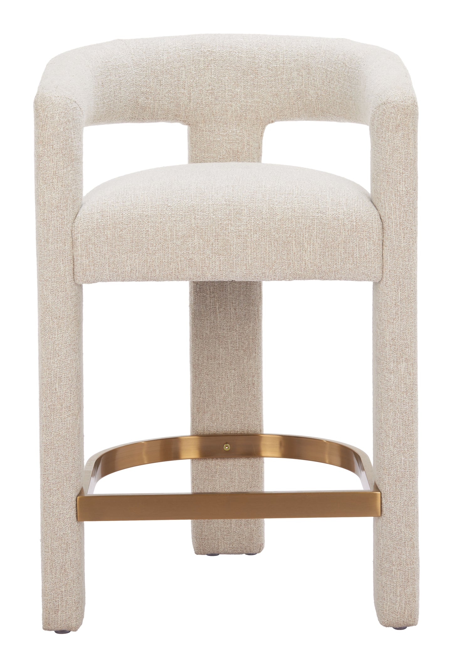 Saiko Counter Stool Beige - Disselt Designs