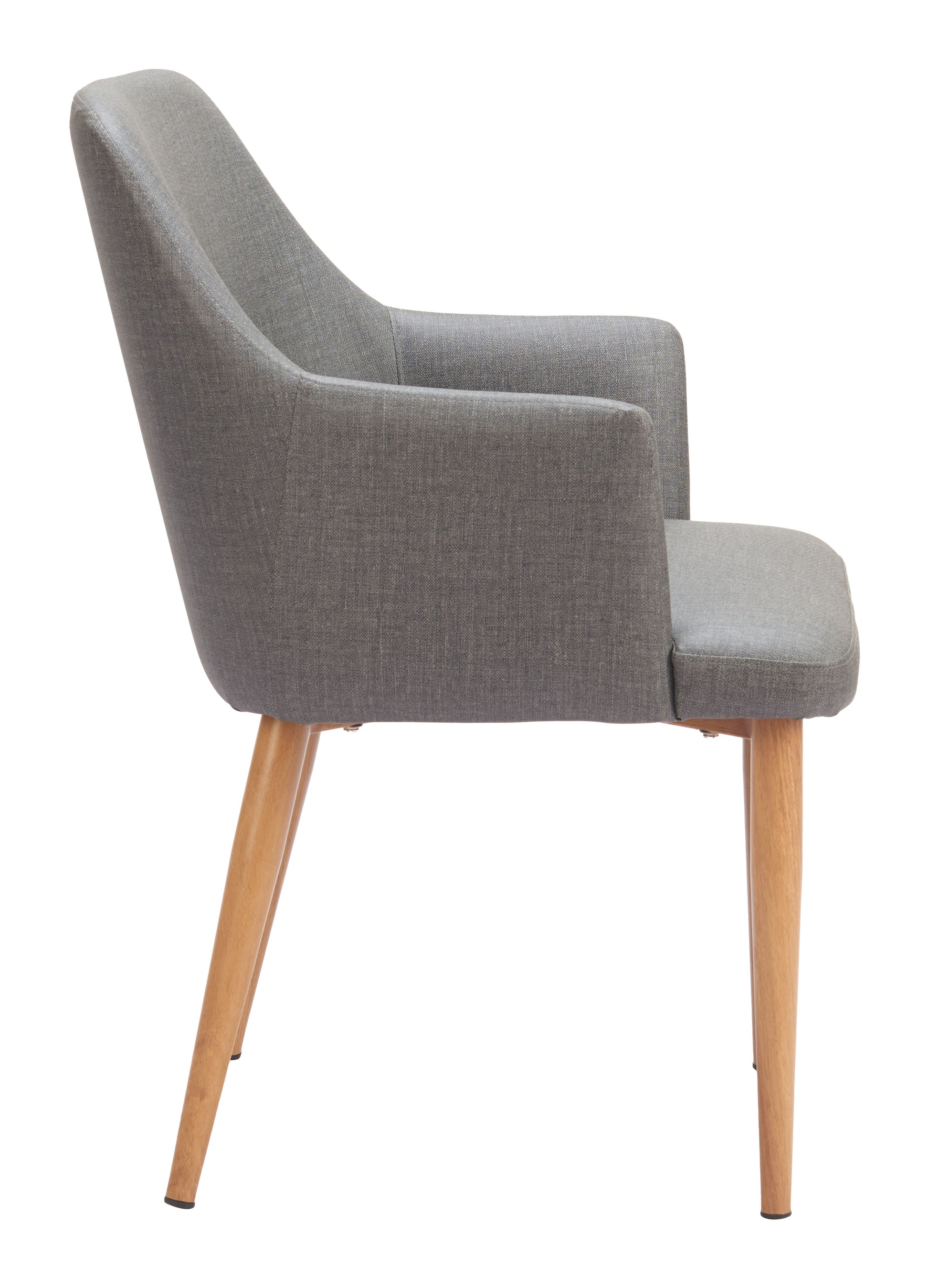 Wisom Dining Chair (Set of 2) Gray - Disselt Designs