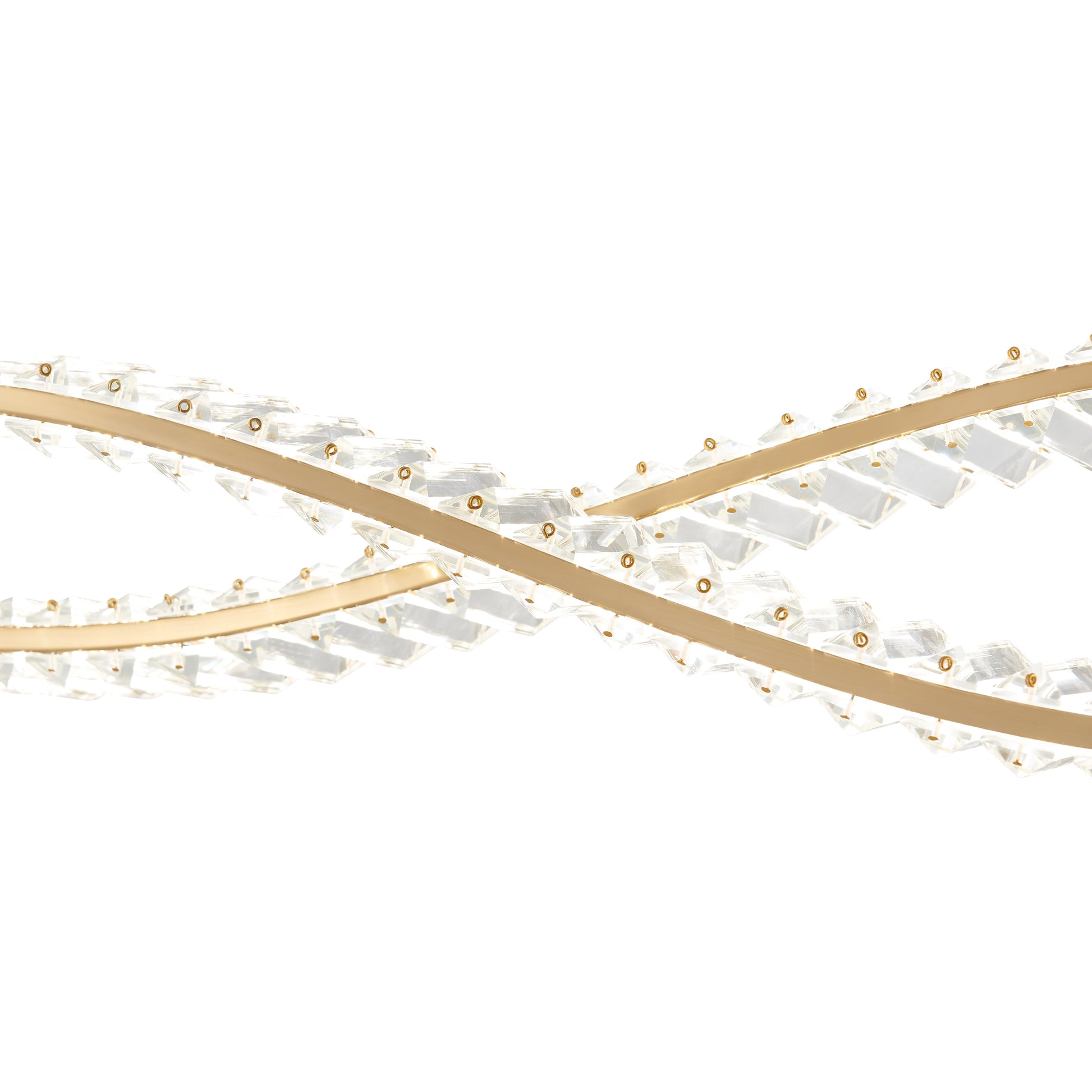 Charlotte Chandelier // Brushed Gold - Disselt Designs