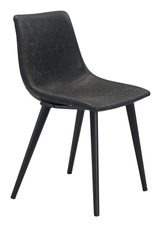Daniel Dining Chair (Set of 2) Vintage Black - Disselt Designs