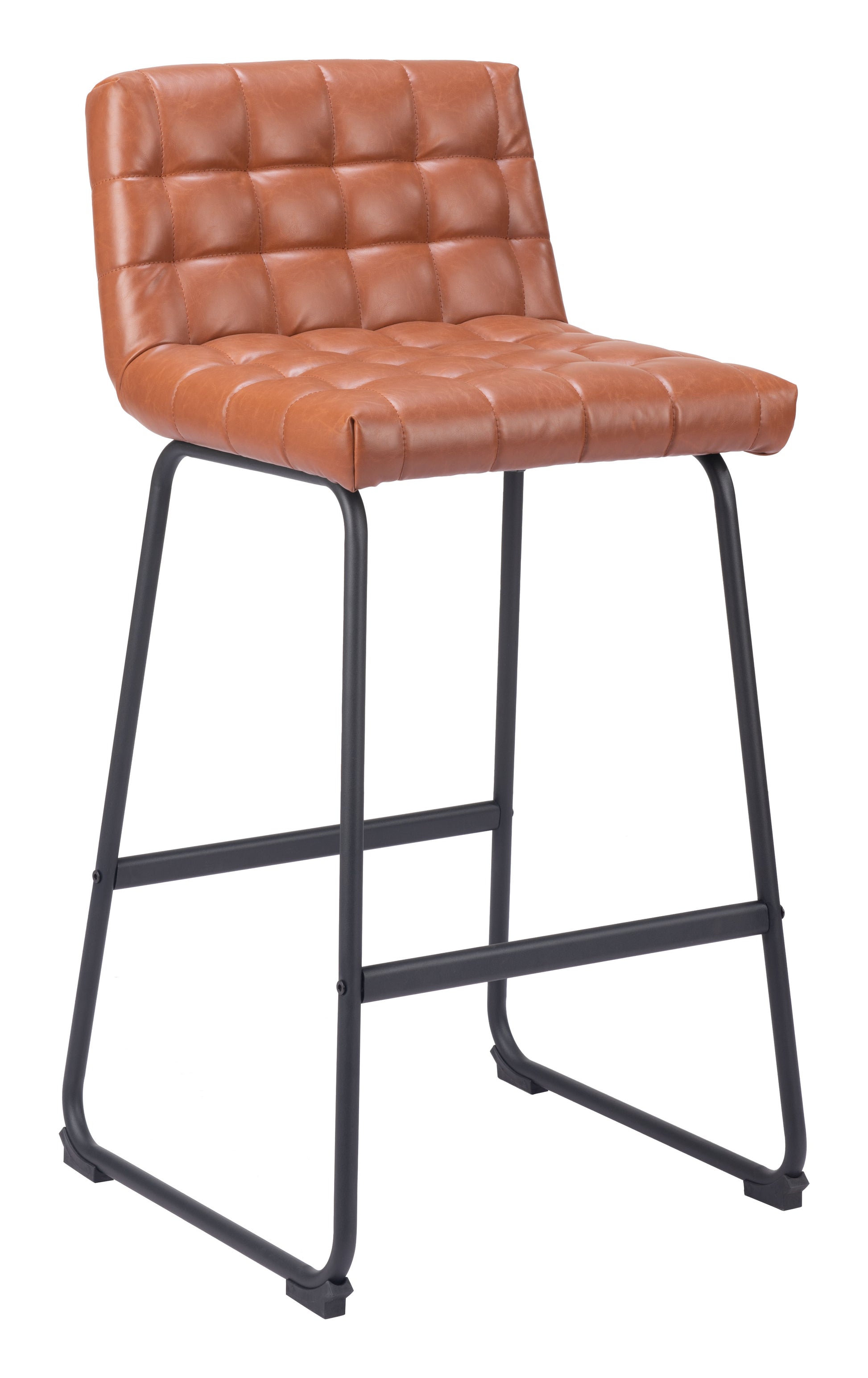 Pago Barstool (Set of 2) Brown - Disselt Designs