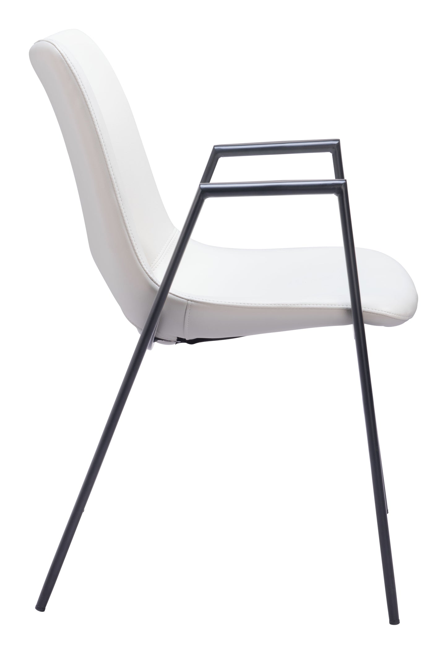 Desi Dining Chair (Set of 2) White - Disselt Designs
