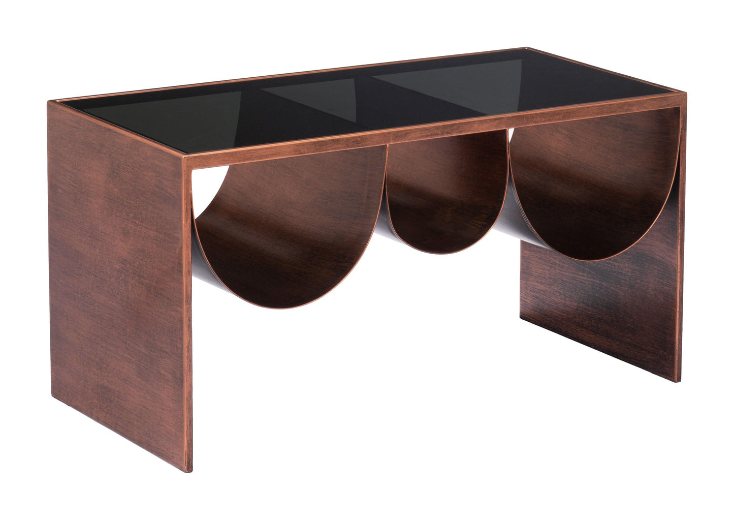 Aveiro Coffee Table Copper & Black - Disselt Designs