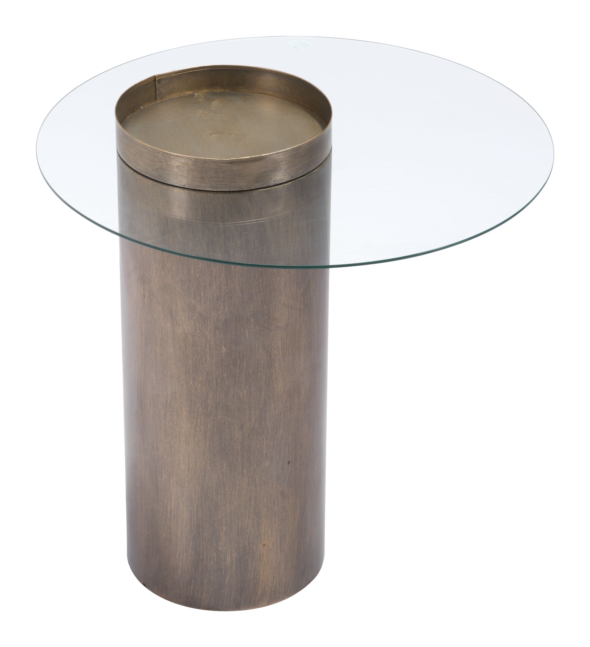 Emi End Table Antique Bronze - Disselt Designs