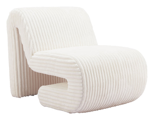 Opam Accent Chair White - Disselt Designs