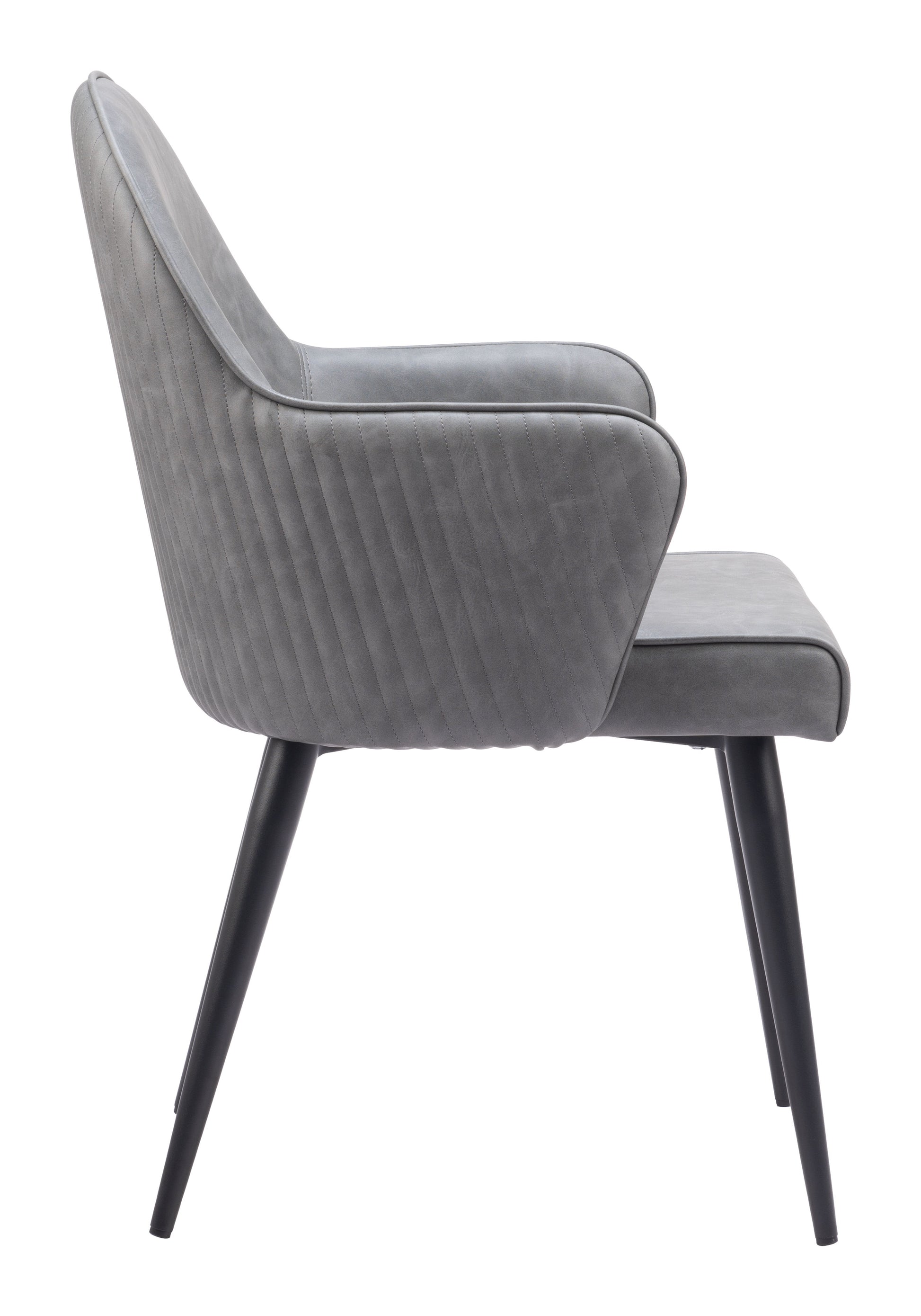 Silloth Dining Chair Gray - Disselt Designs