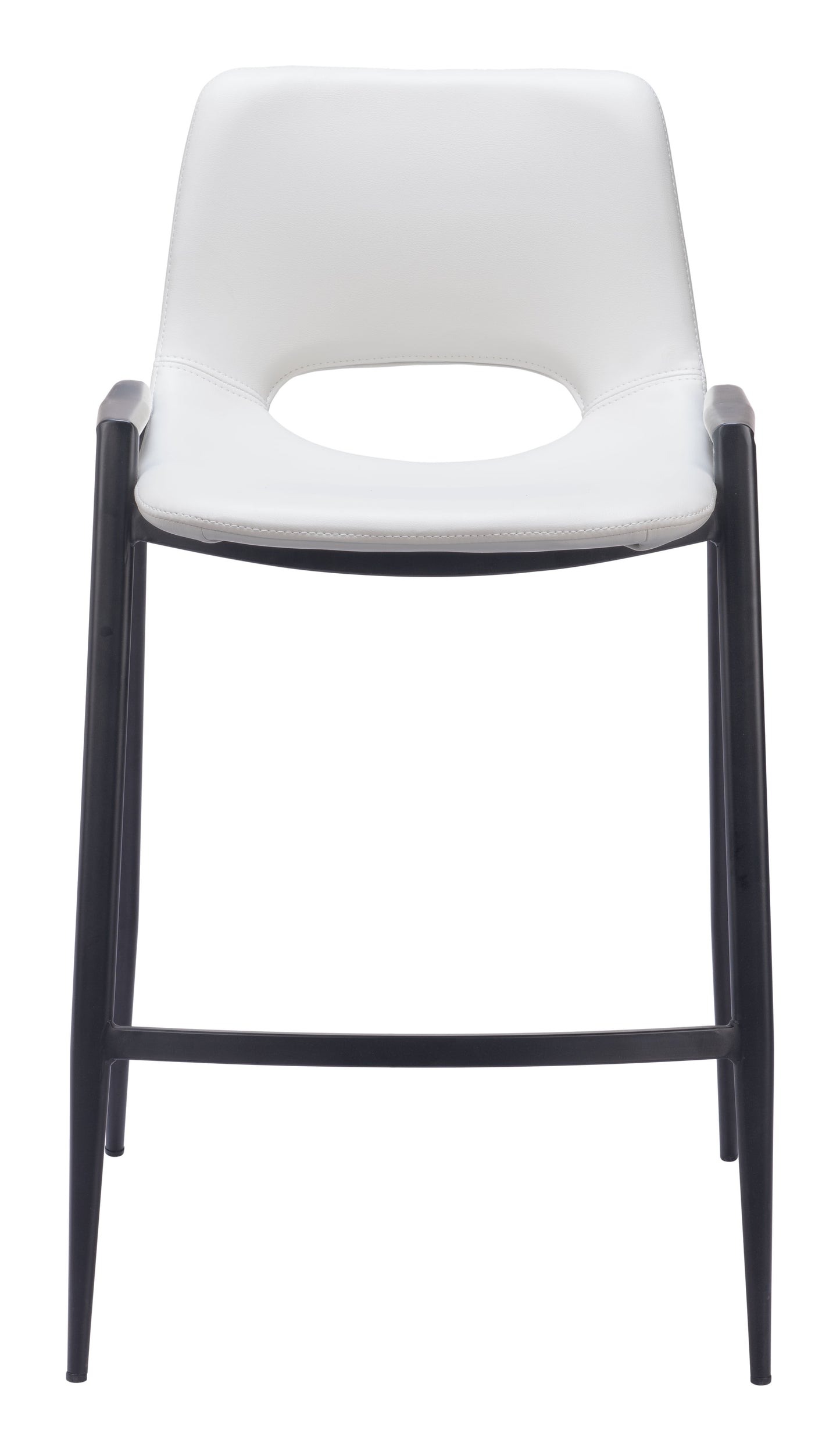 Desi Counter Stool (Set of 2) White - Disselt Designs