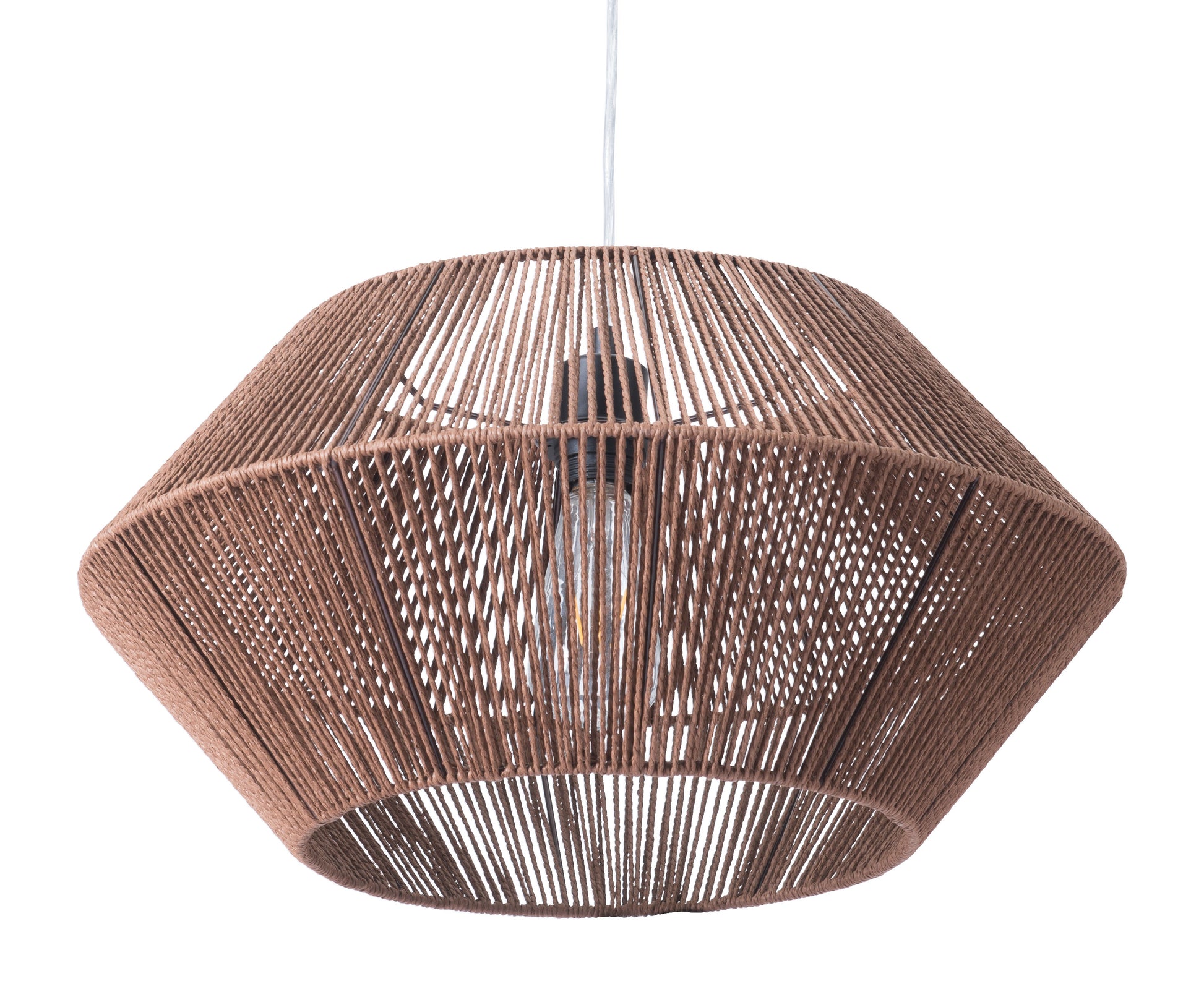 Kendrick Ceiling Lamp Brown - Disselt Designs