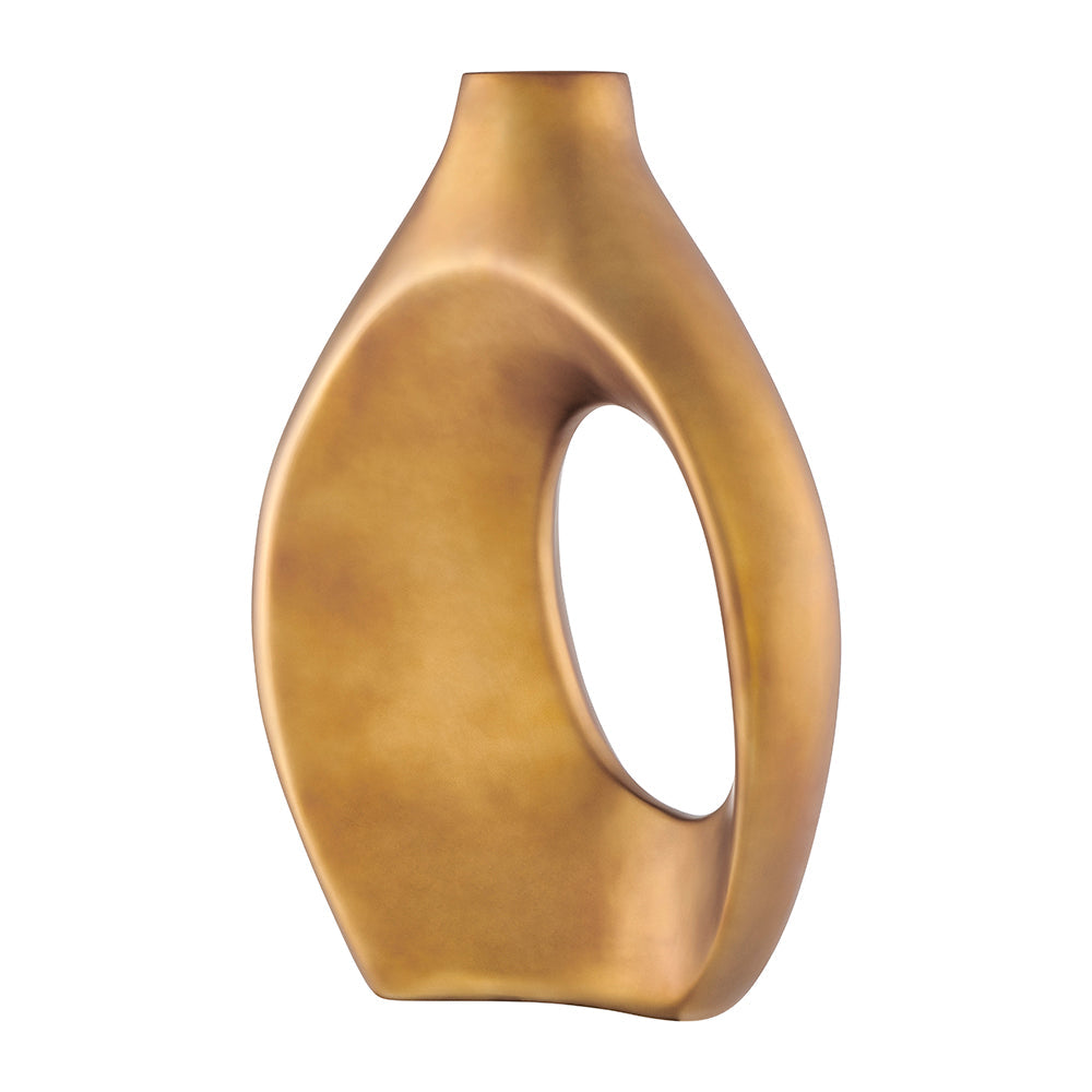 Simi Vase Large // Bronze - Disselt Designs