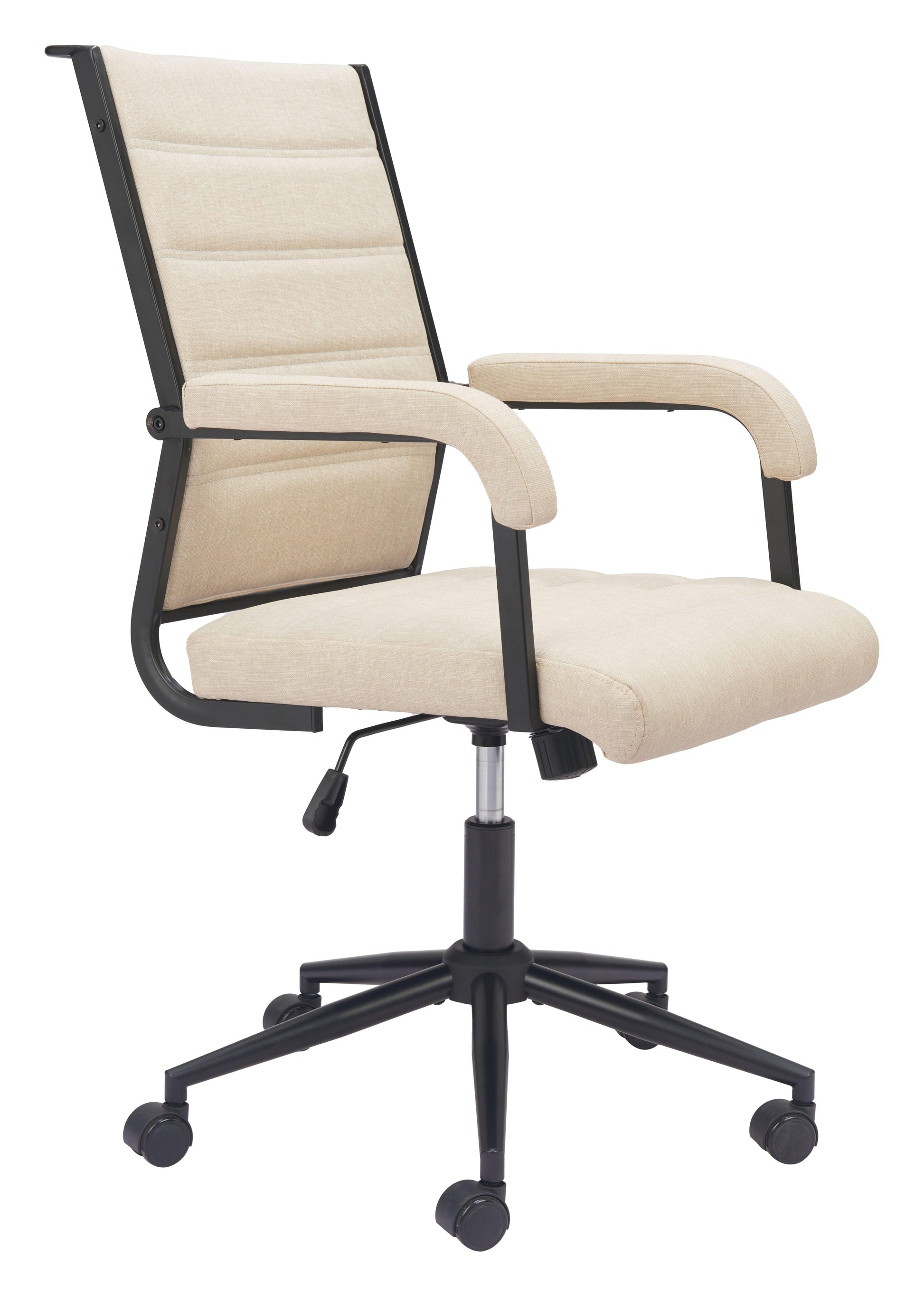 Auction Office Chair Beige - Disselt Designs