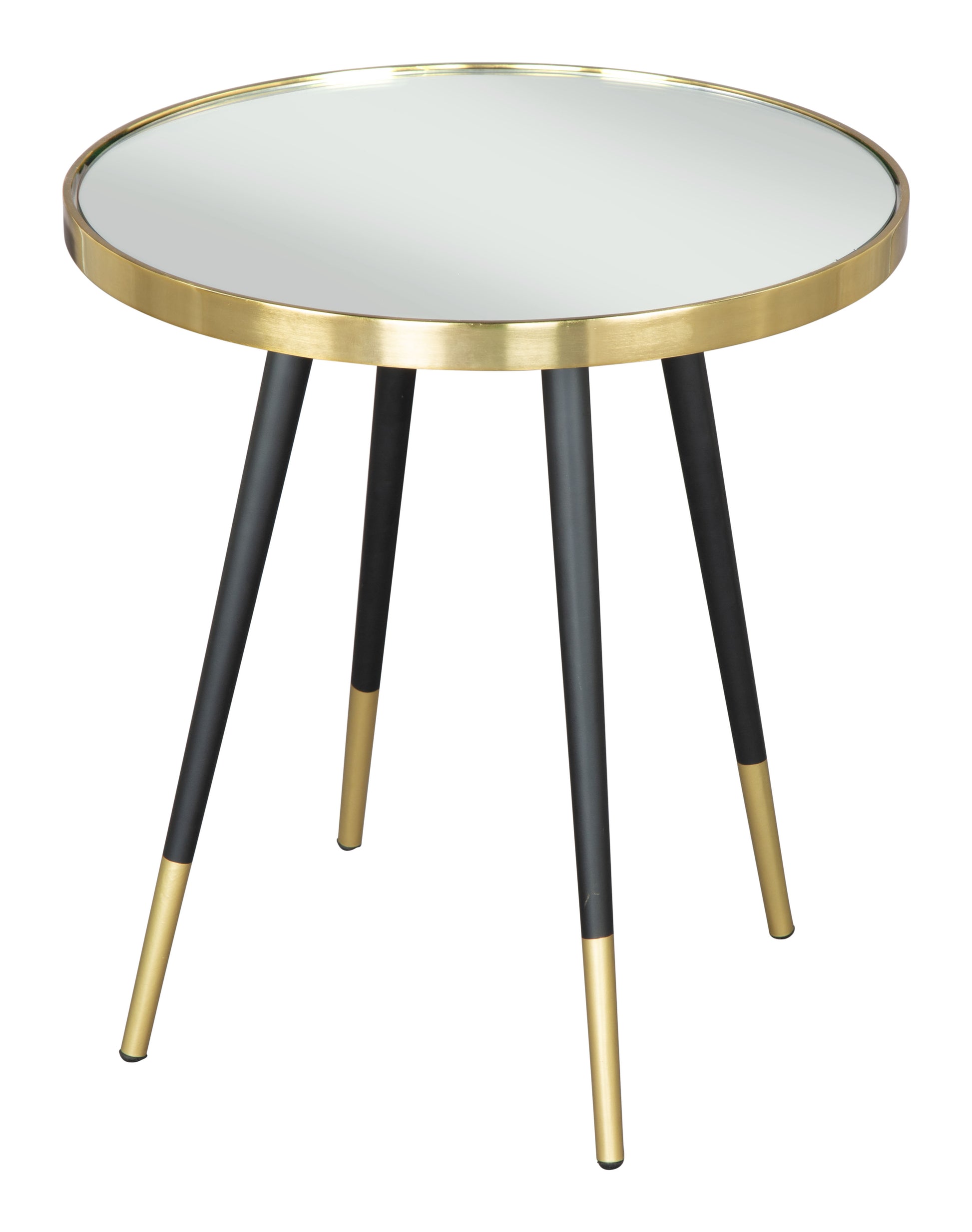 Particle Side Table Gold & Black - Disselt Designs