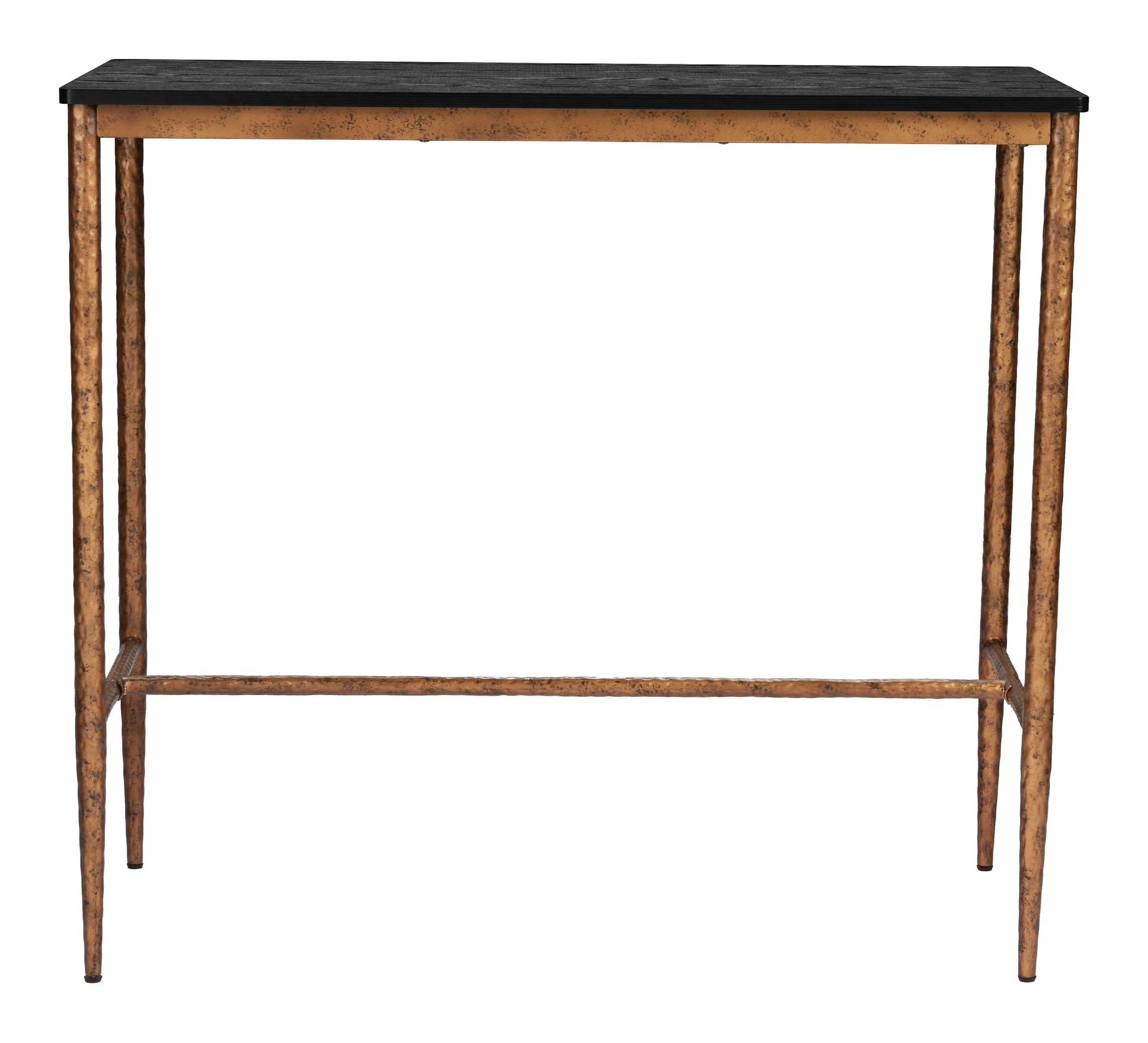 Nida Bar Table Black & Bronze - Disselt Designs