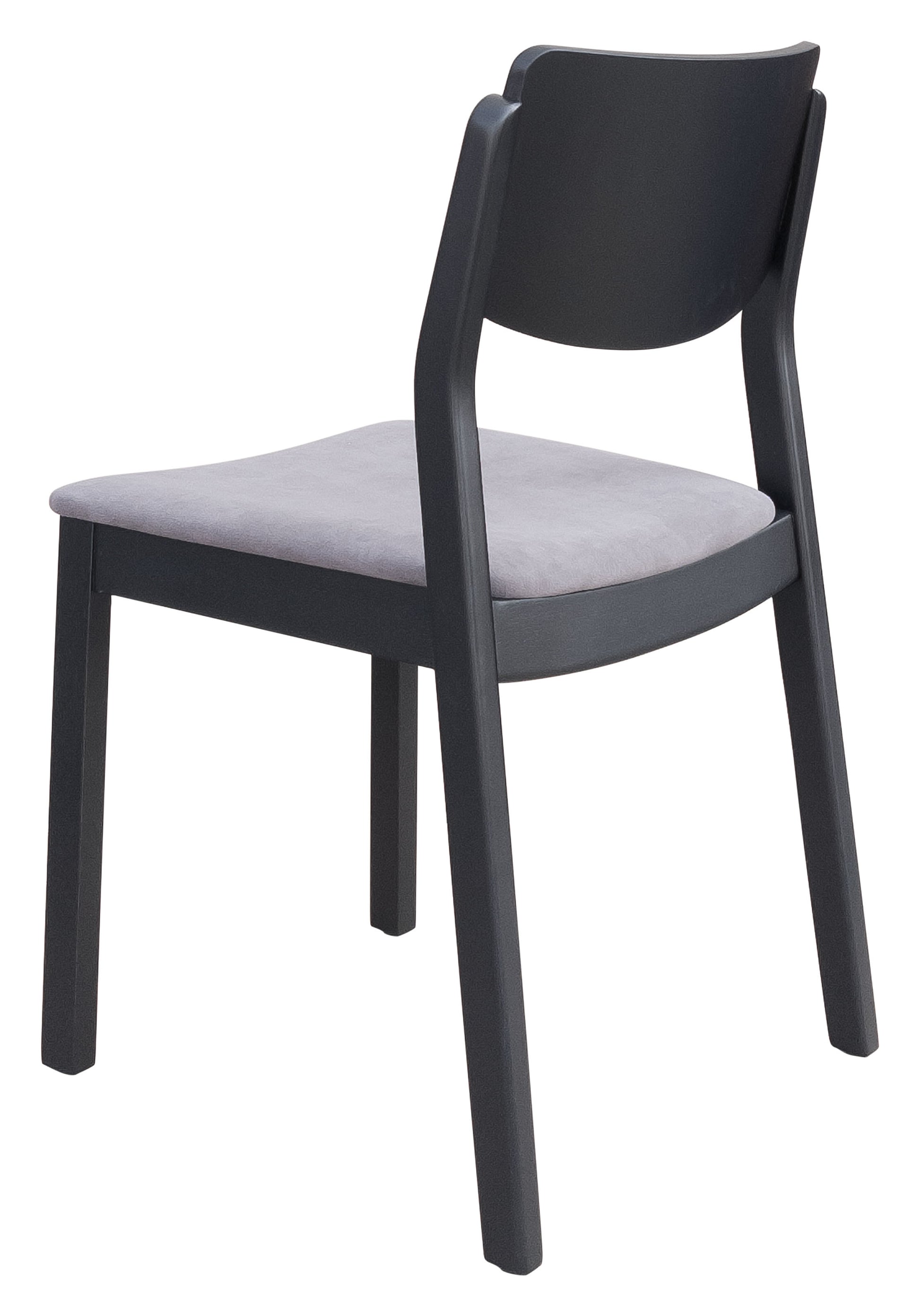 Desdamona Dining Chair (Set of 2) Gray & Black - Disselt Designs