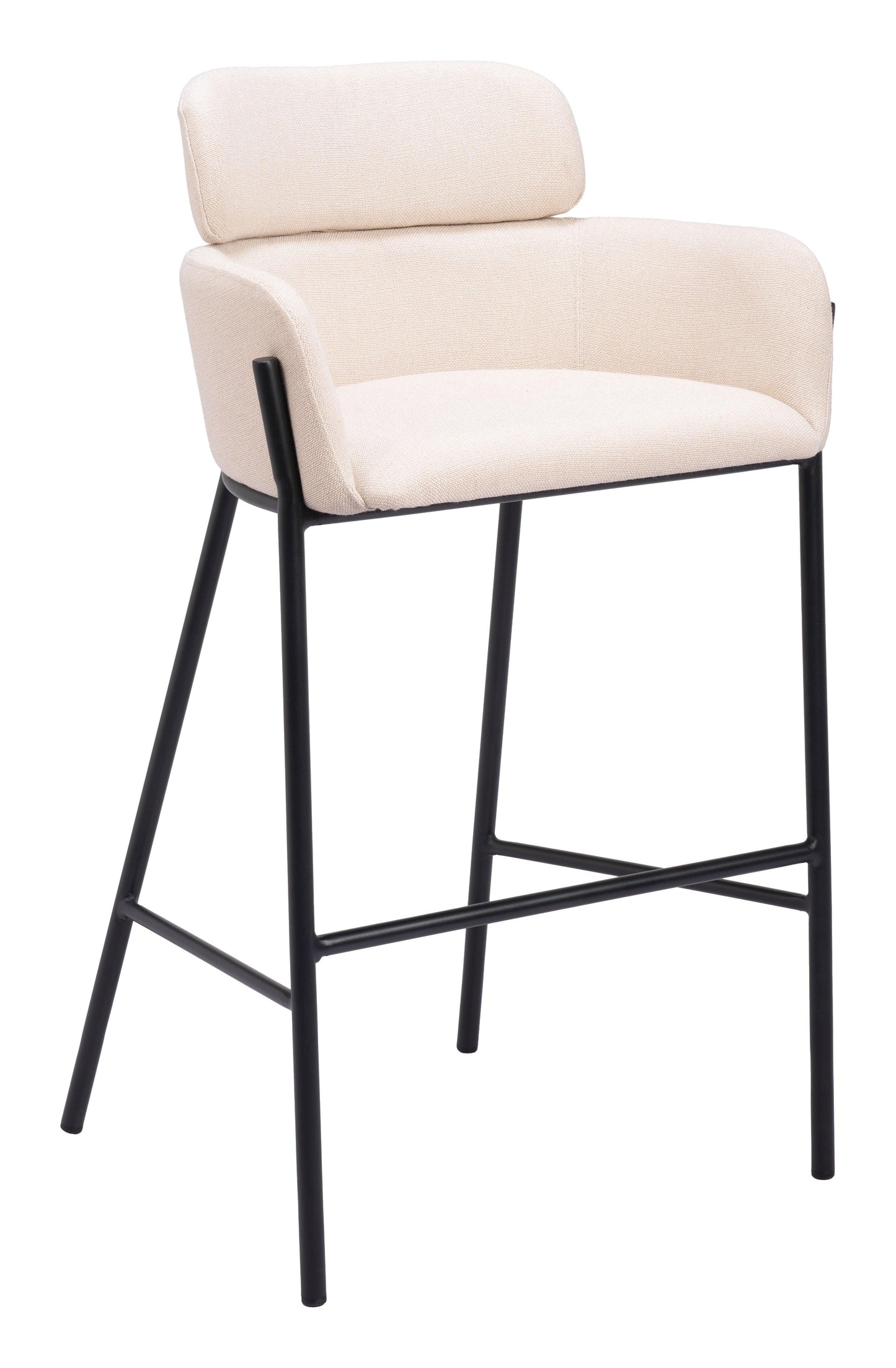 Bremor Barstool Beige - Disselt Designs