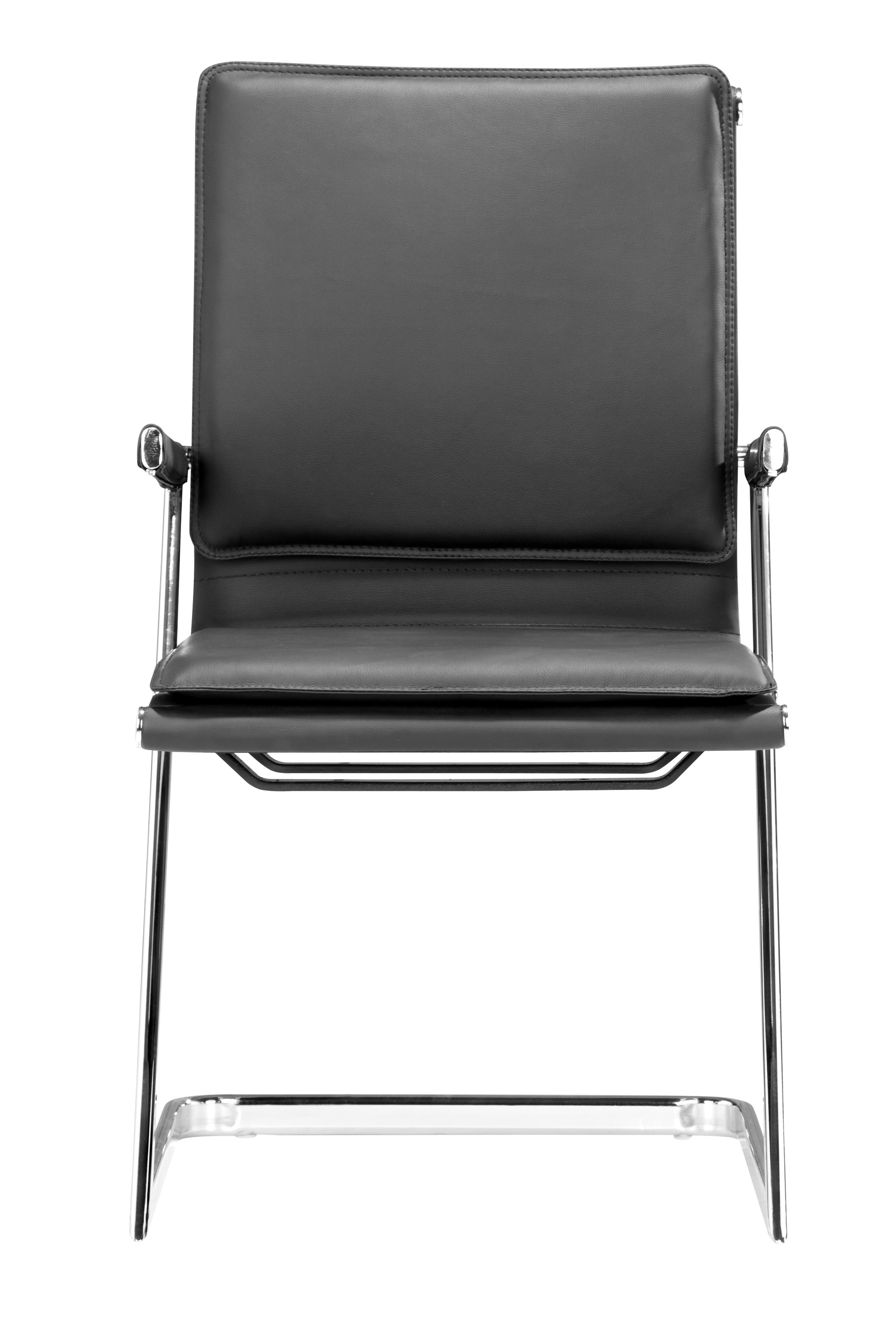 Lider Plus Conference Chair (Set of 2) Black - Disselt Designs
