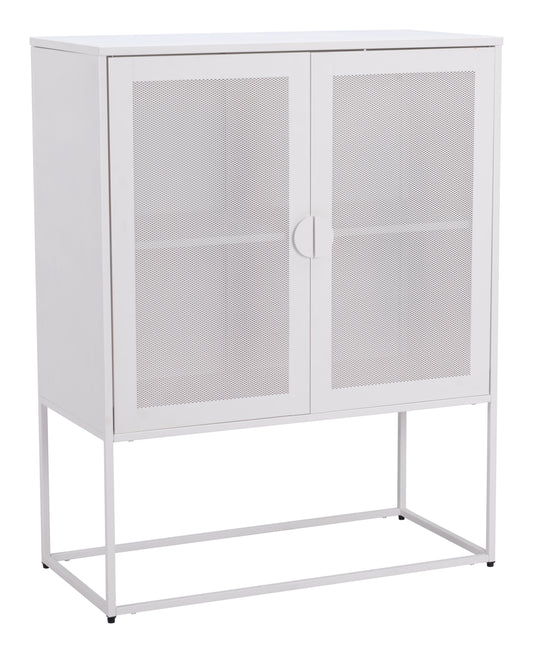 Lazaro Cabinet White - Disselt Designs