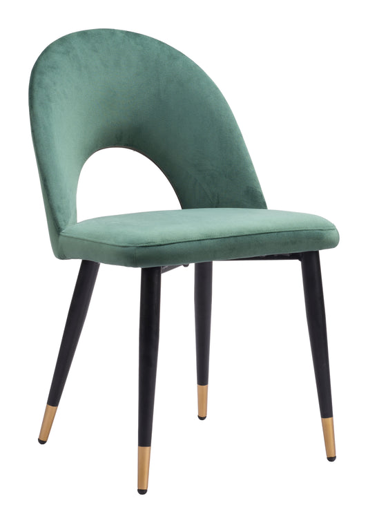 Menlo Dining Chair (Set of 2) Green - Disselt Designs