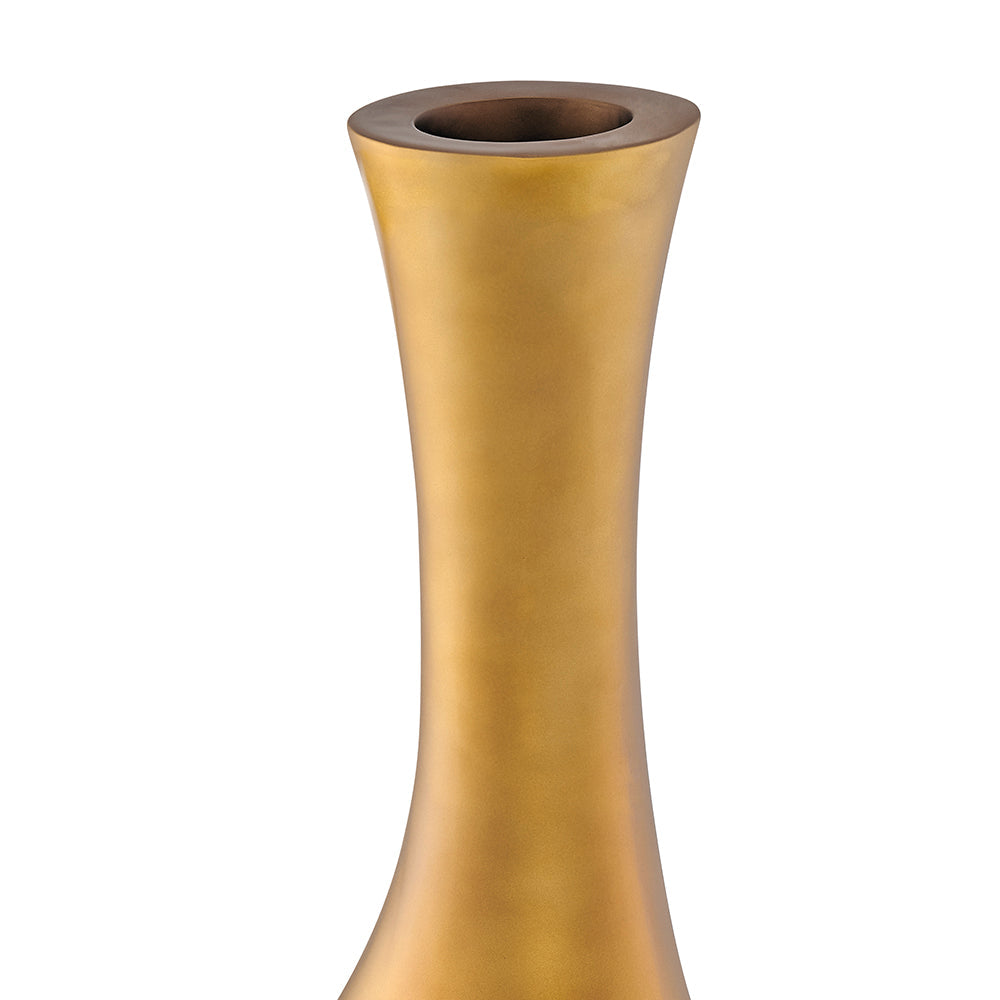 Trombone Vase Small // Matte Bronze - Disselt Designs