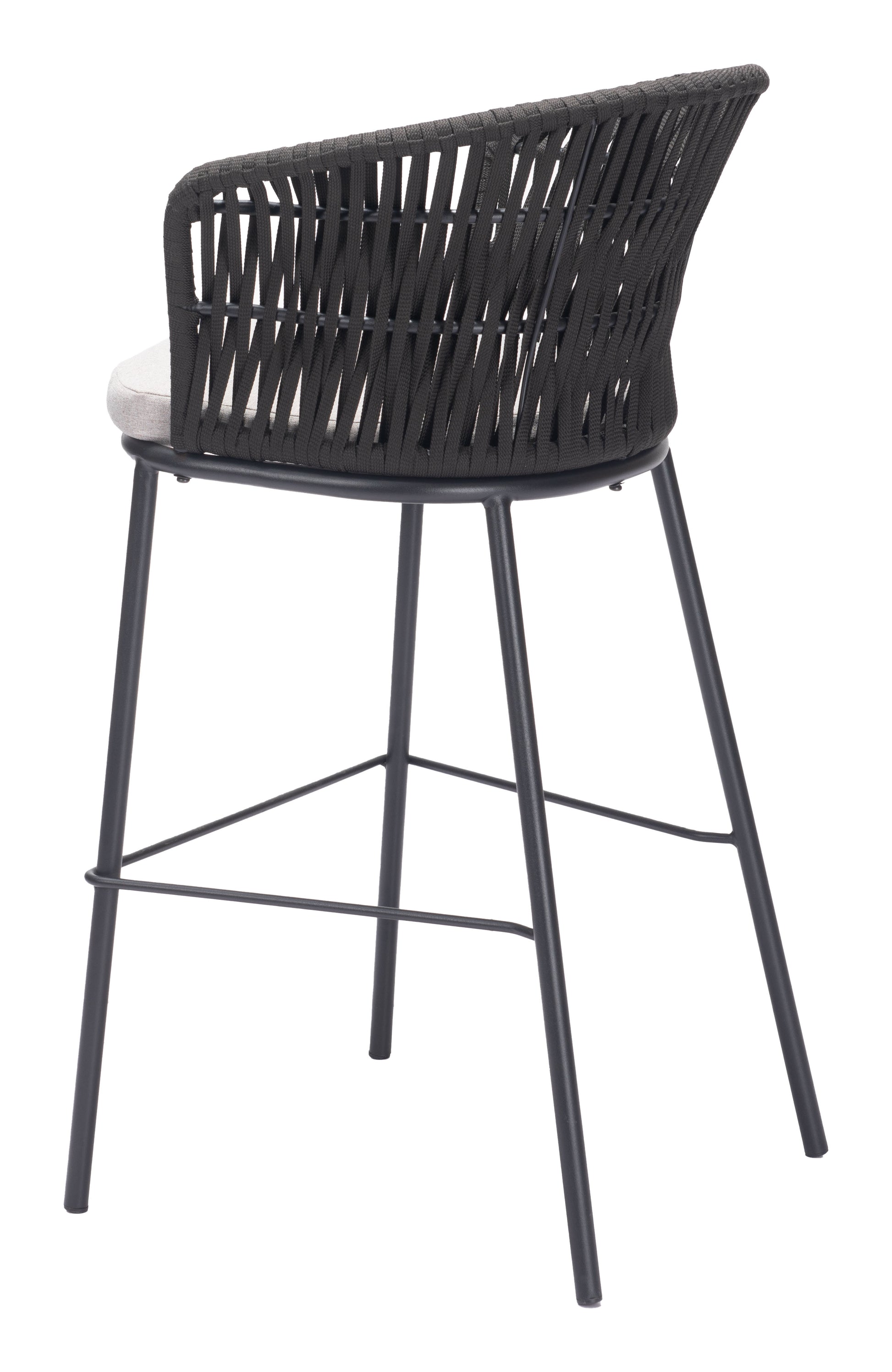 Freycinet Barstool (Set of 2) Black - Disselt Designs