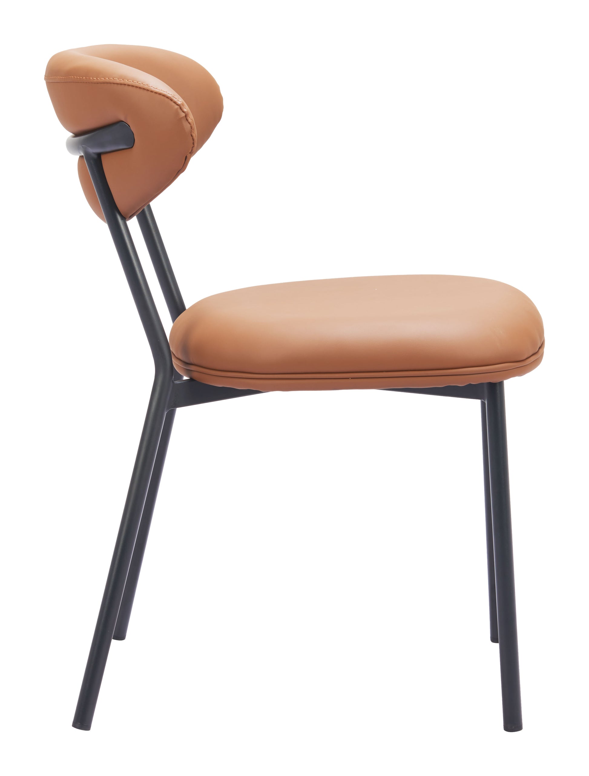 Rorun Dining Chair (Set of 4) Brown - Disselt Designs
