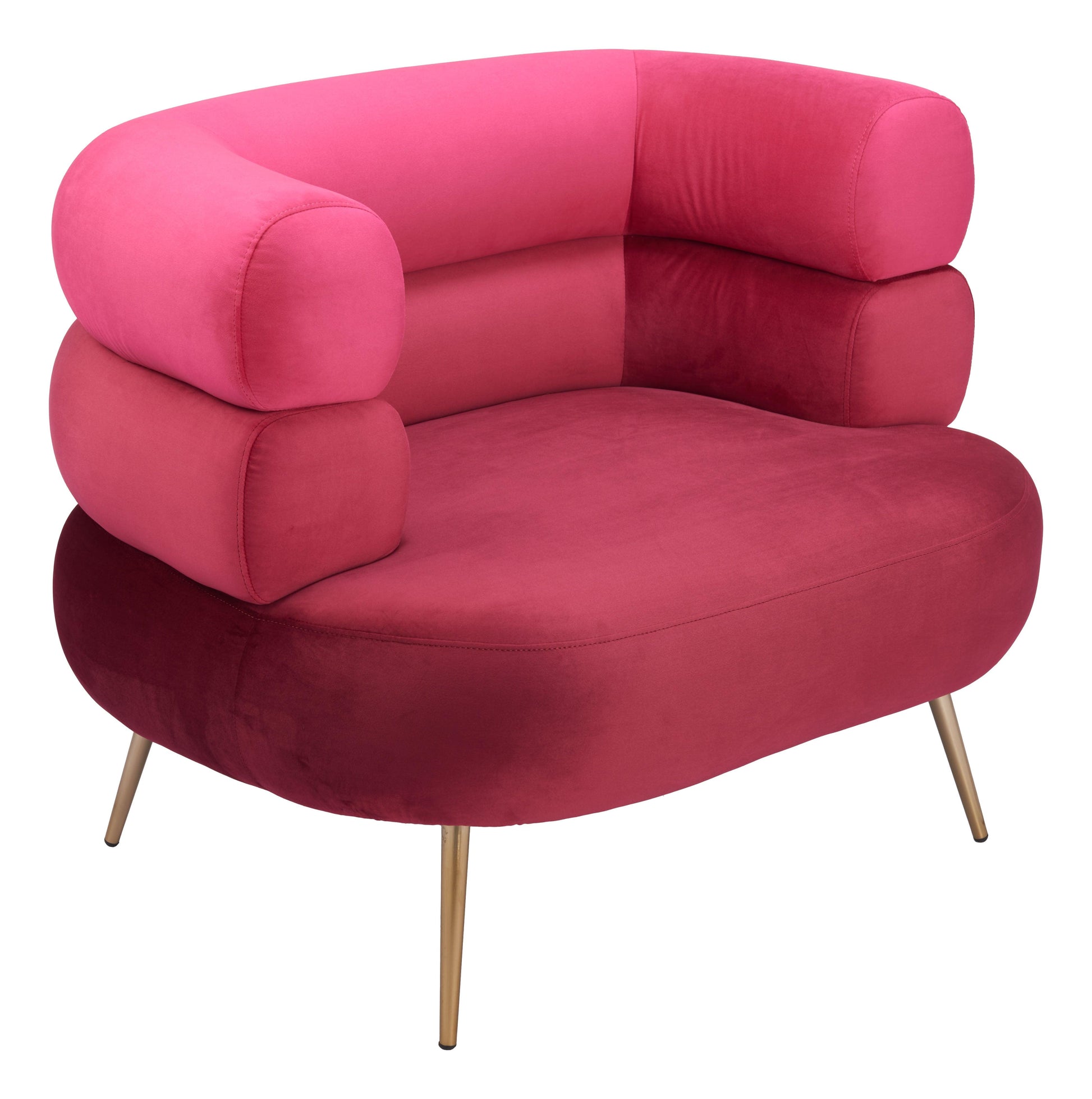 Arish Accent Chair Red - Disselt Designs