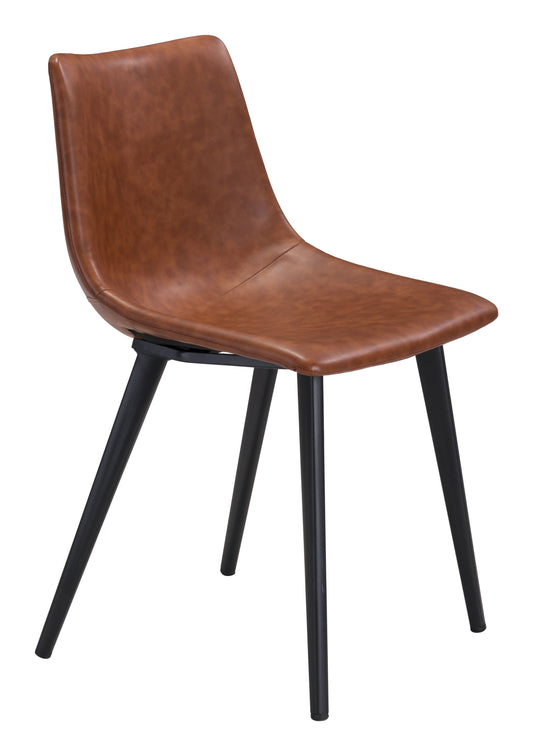 Daniel Dining Chair (Set of 2) Vintage Brown - Disselt Designs