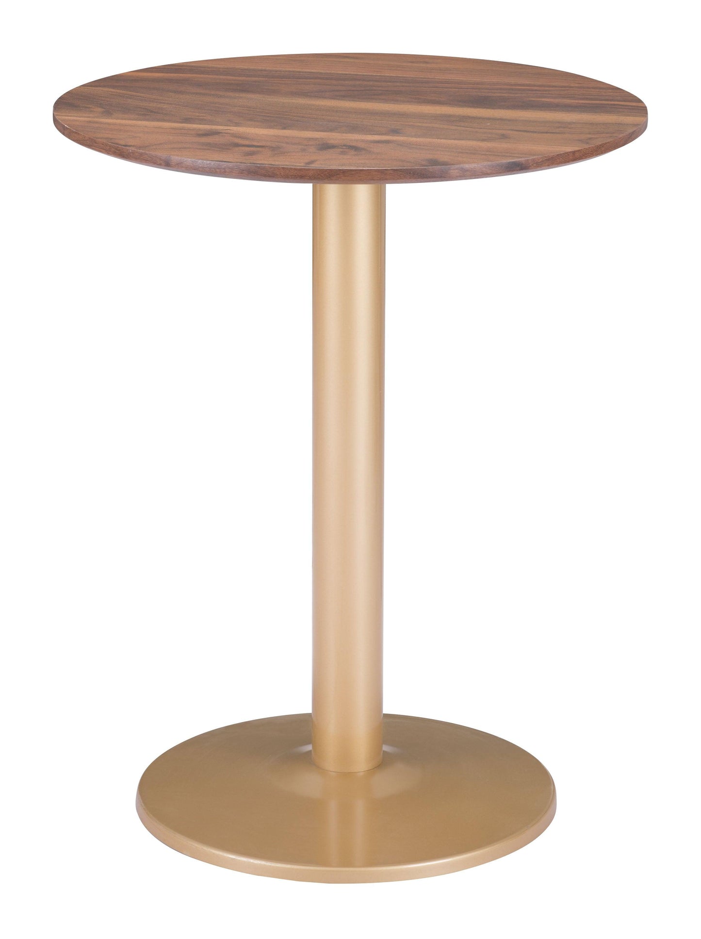 Alto Bistro Table Brown & Gold - Disselt Designs