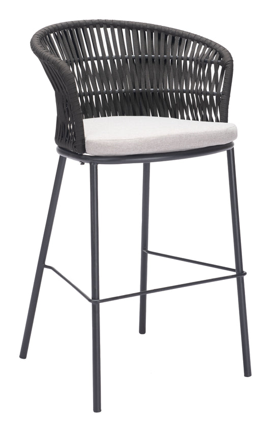 Freycinet Barstool (Set of 2) Black - Disselt Designs