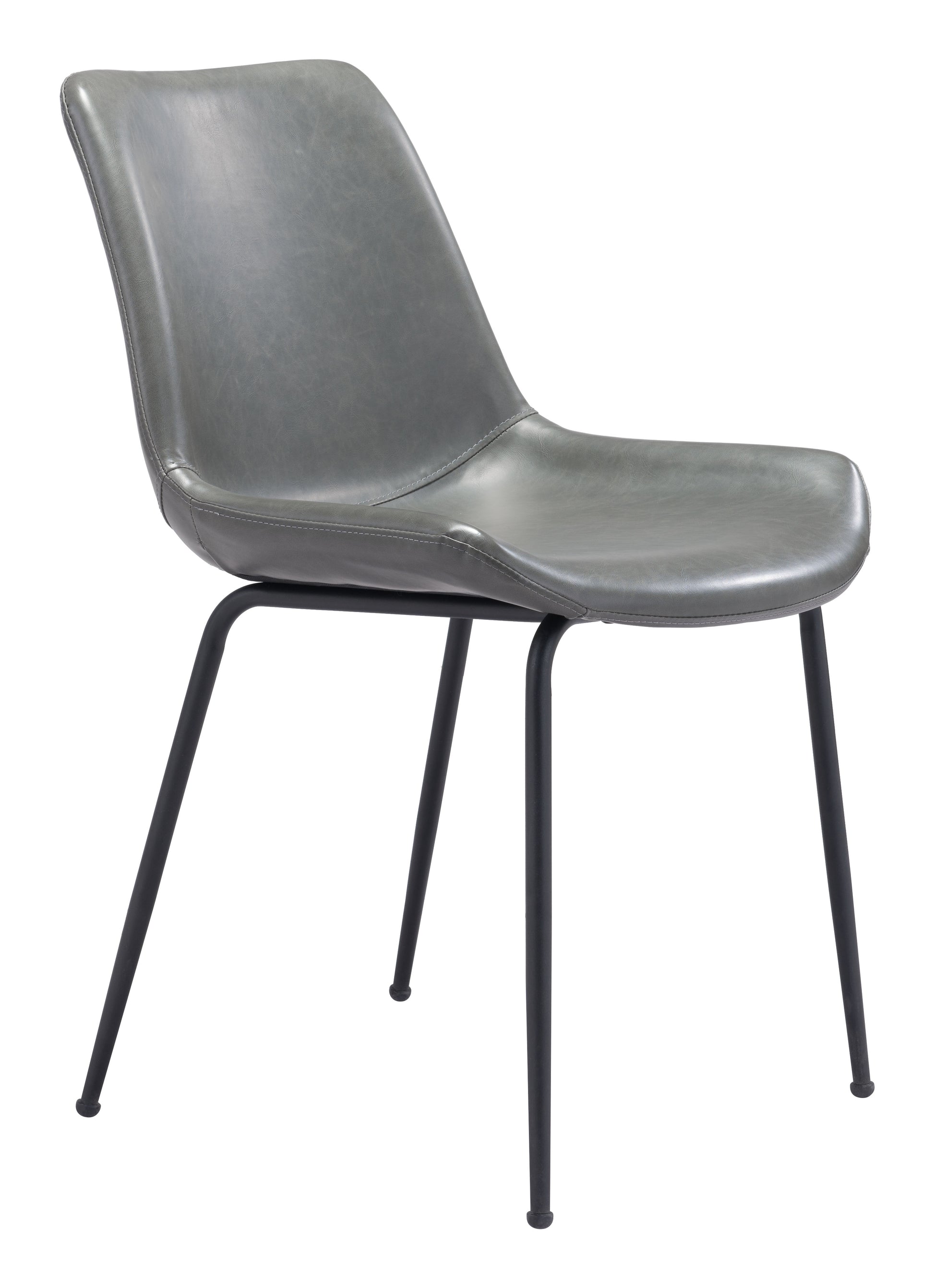 Byron Dining Chair (Set of 2) Gray - Disselt Designs